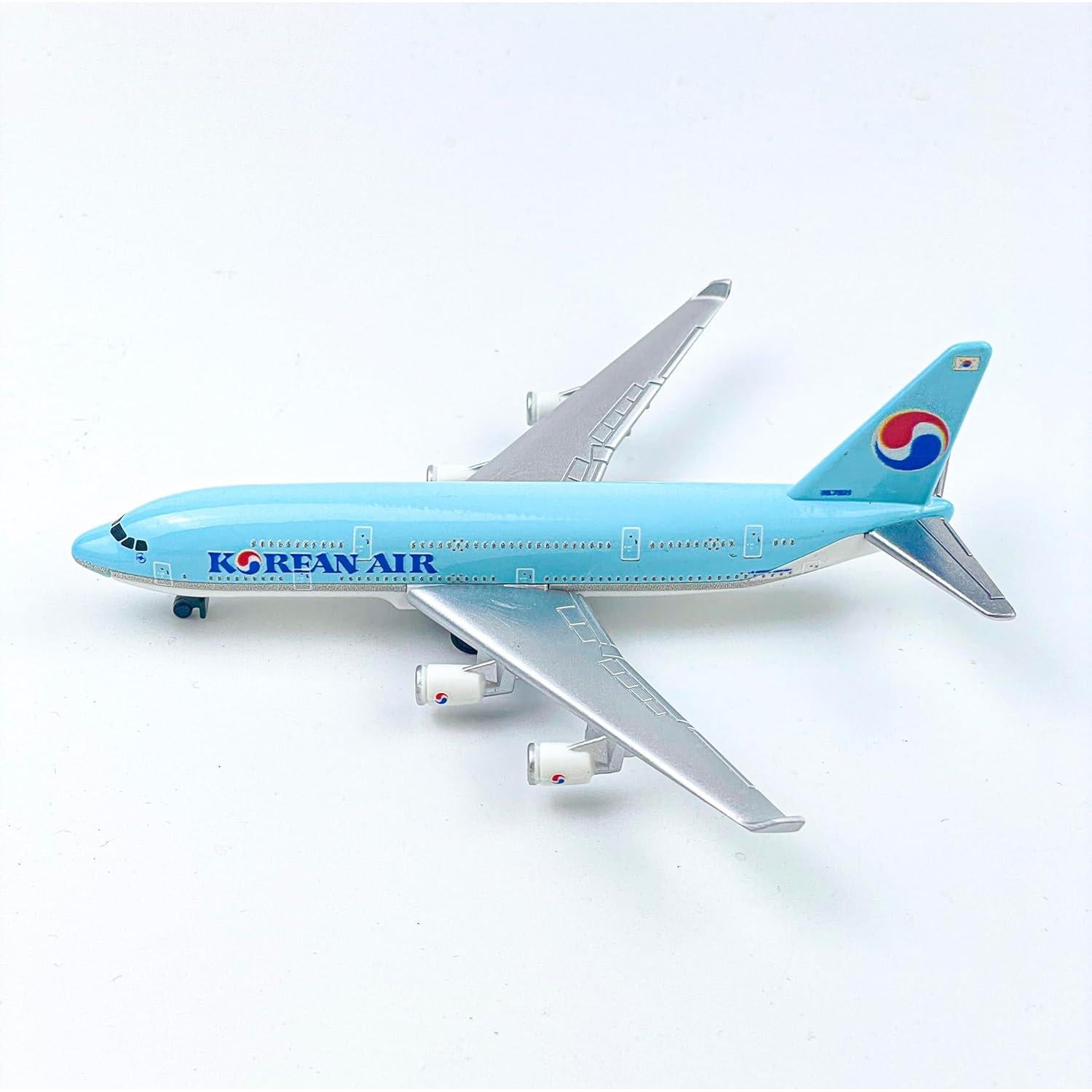 Modelo de avión WngAur WA-004 azul y blanco 15,24 cm