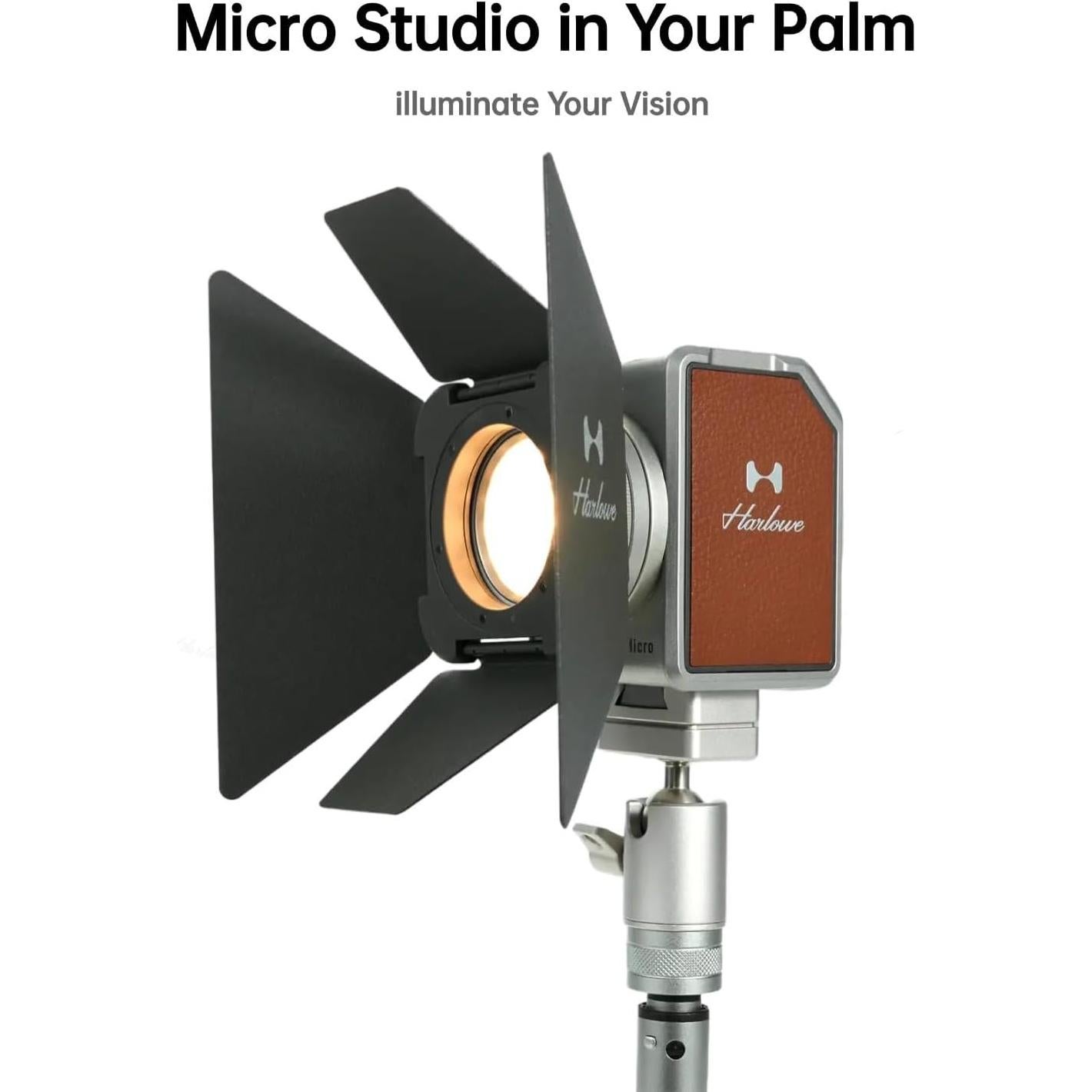 Kit de Luz de Video Harlowe Micro 8W Bi-Color Regulable