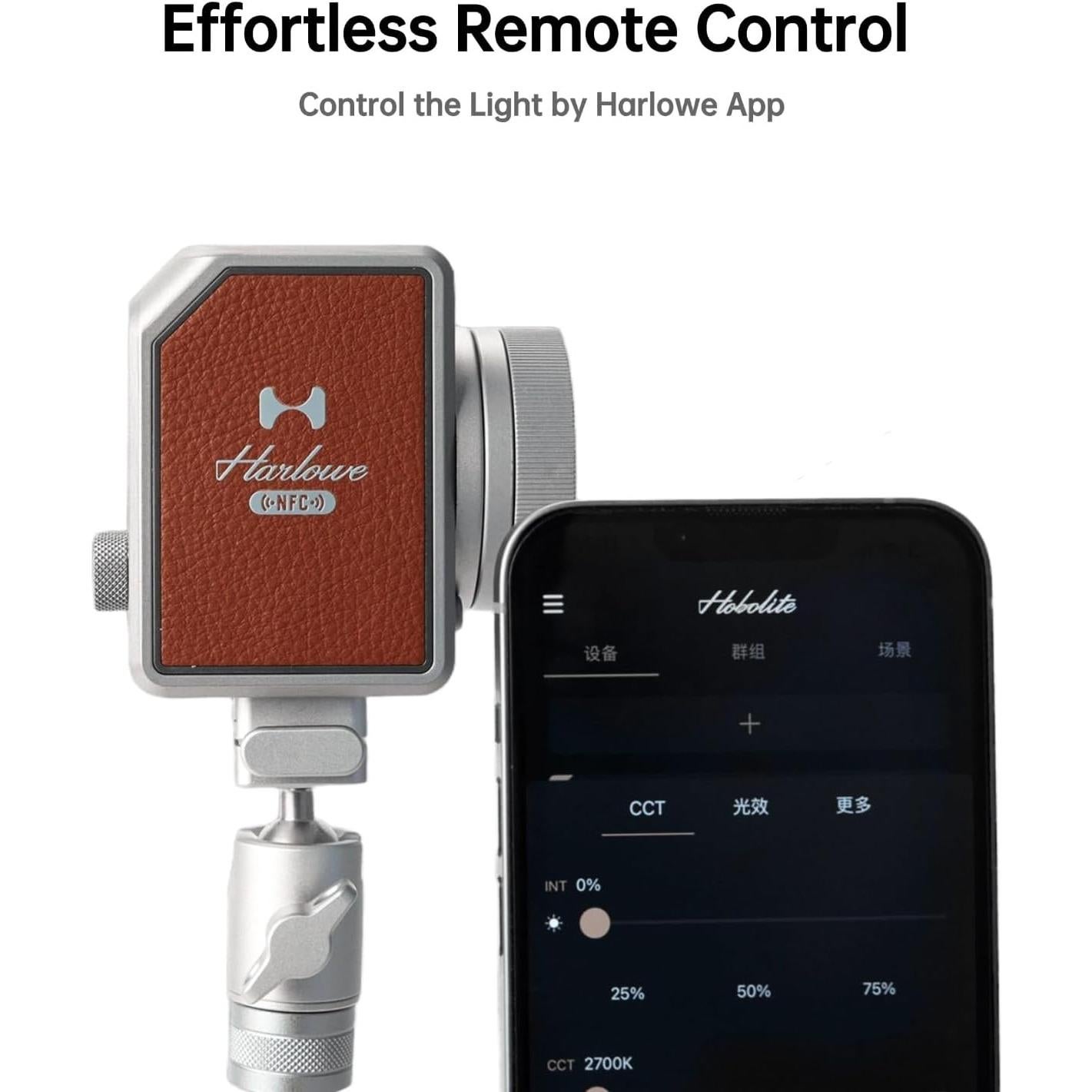 Kit de Luz de Video Harlowe Micro 8W Bi-Color Regulable