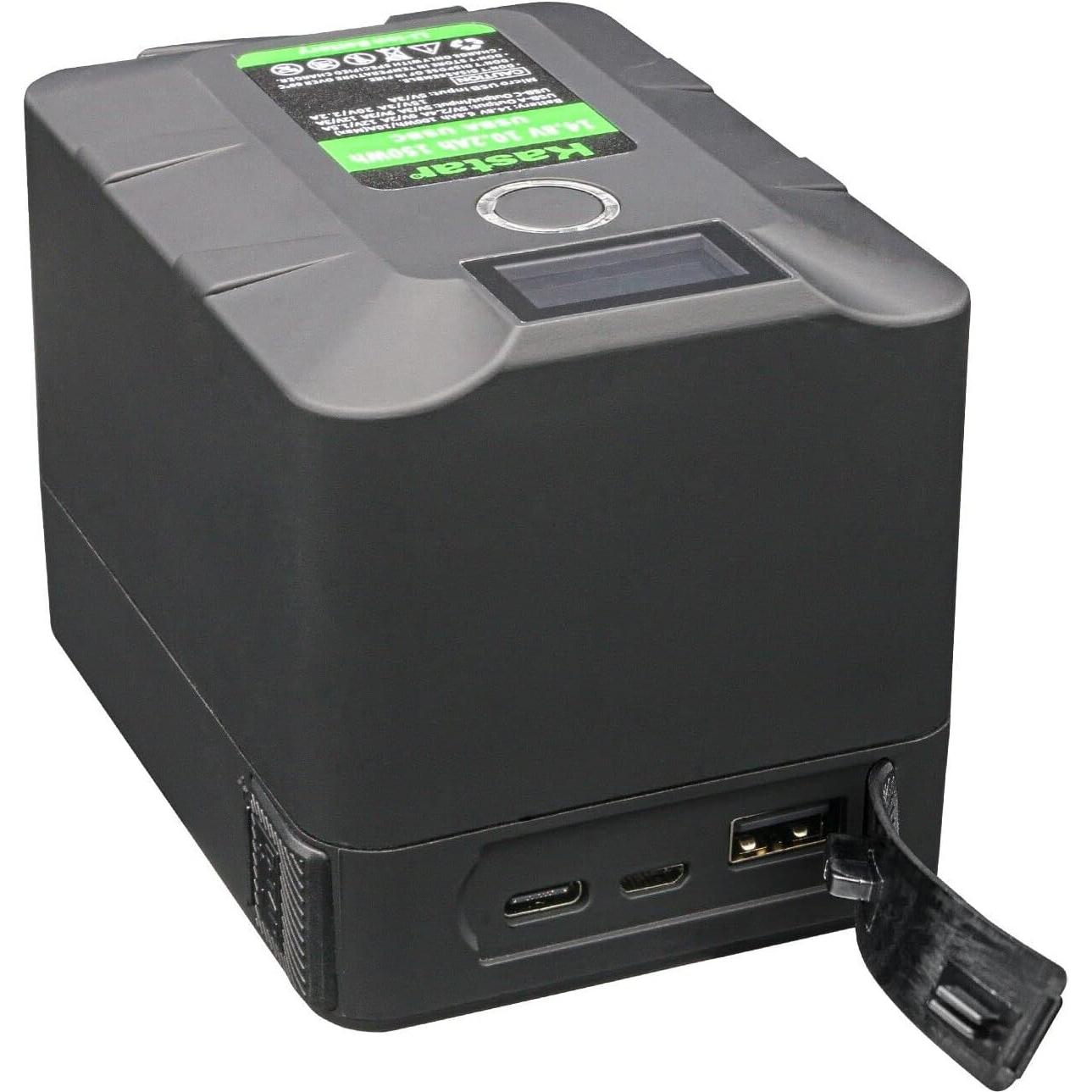 Batería V-Mount Kastar BP-Y150W + Cargador D-Tap 100Wh