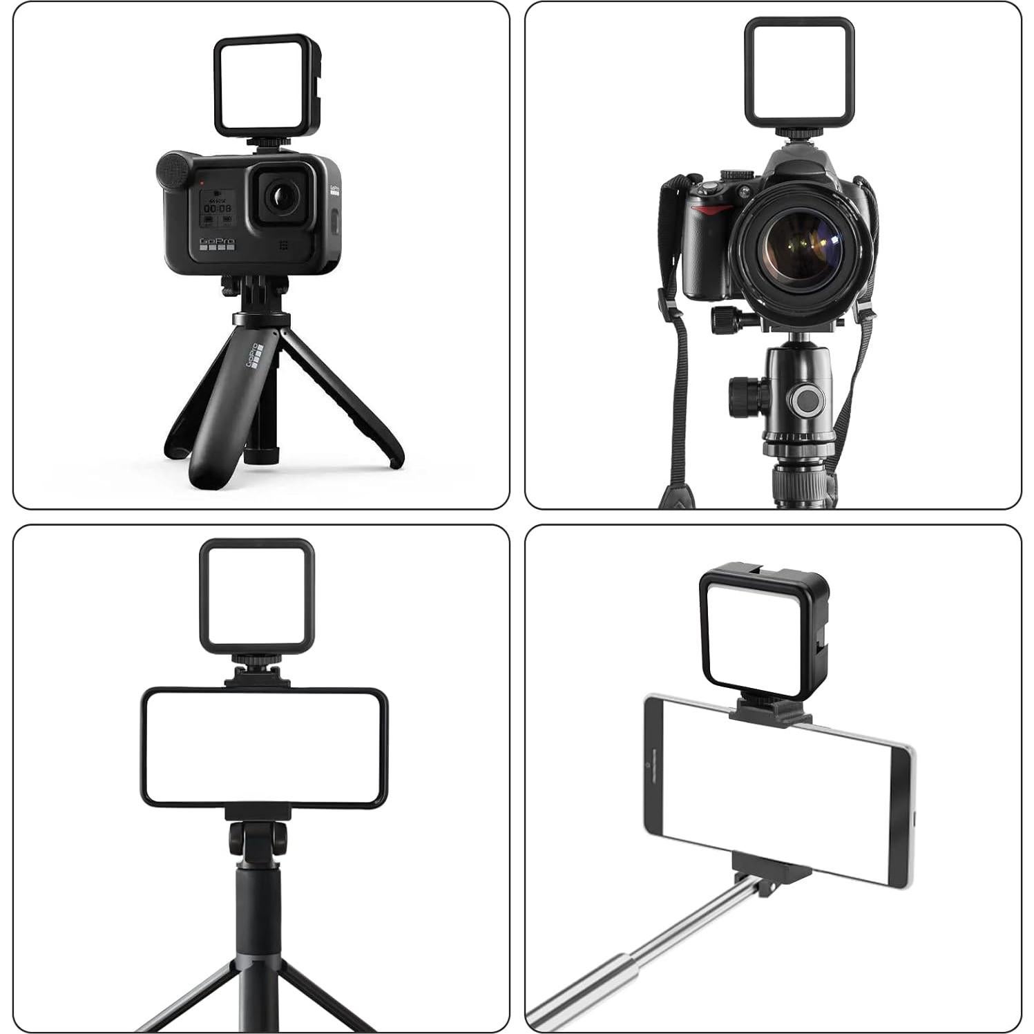 Luz LED Portátil AFAXINRIE VL49C 2000mAh Bi-Color 3000K-6000K