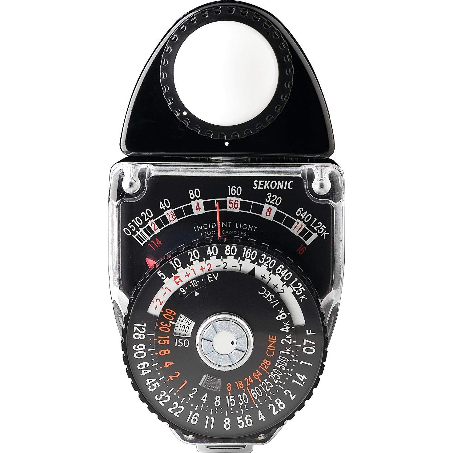 Medidor de Luz Analógico Sekonic L-398A Studio Deluxe III