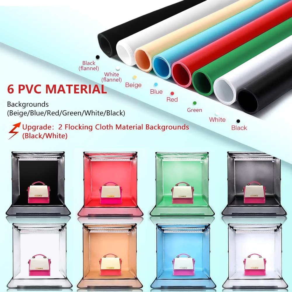 Caja de Fotos FOSITAN F60II 60x60cm Estudio Fotográfico LED