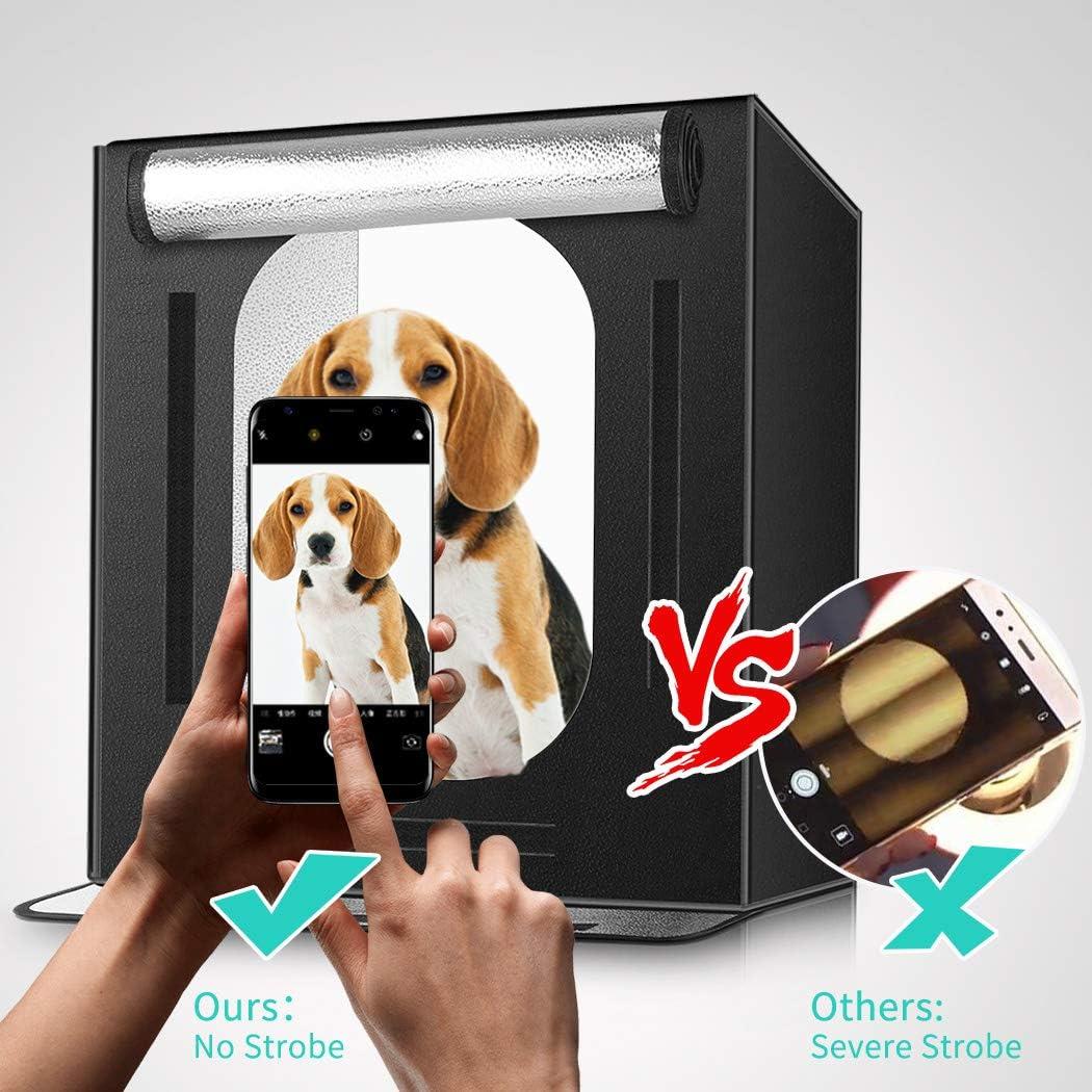 Caja de Fotos FOSITAN F60II 60x60cm Estudio Fotográfico LED