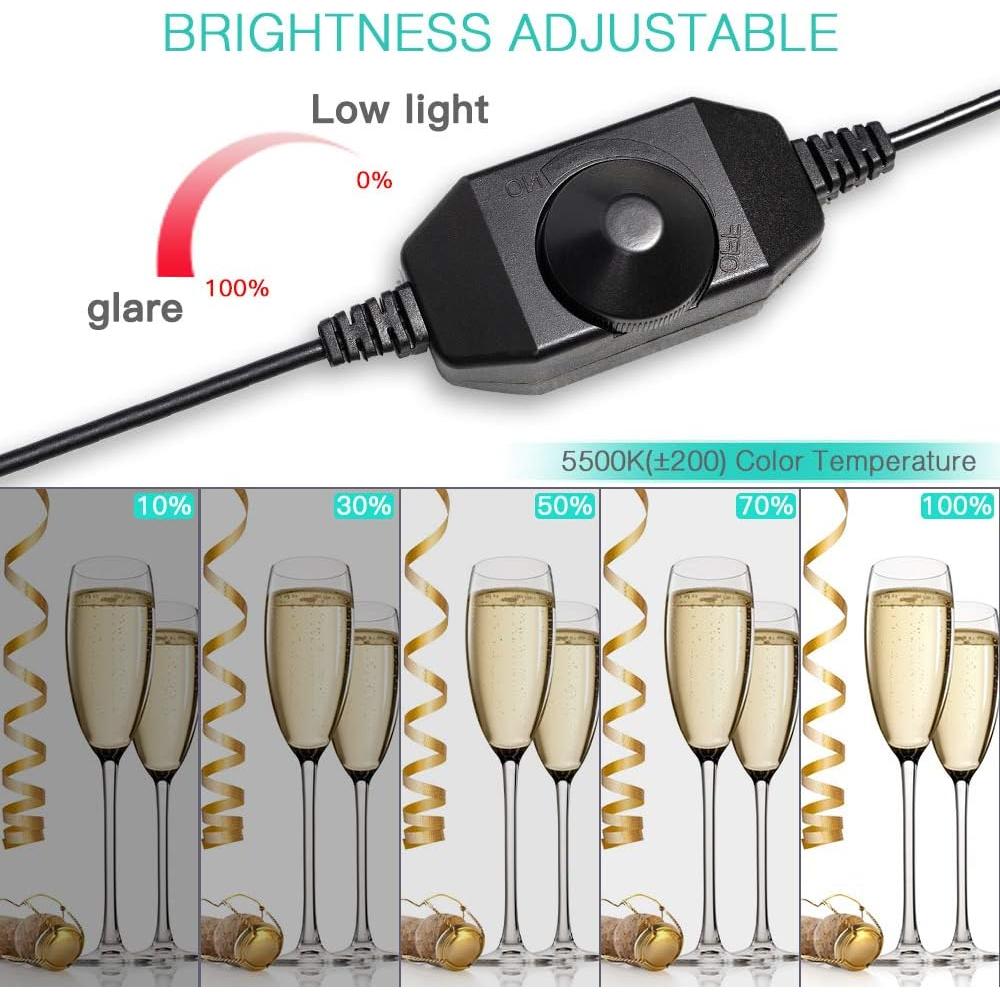 Caja de Fotos FOSITAN F60II 60x60cm Estudio Fotográfico LED