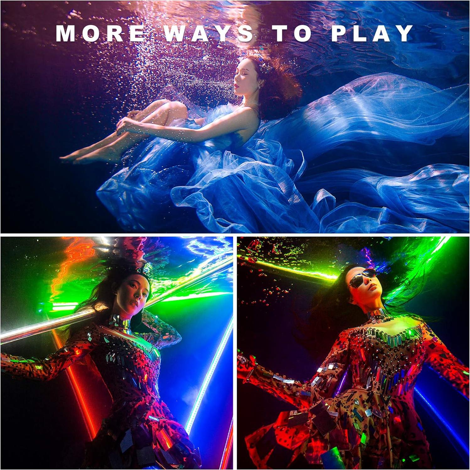 Luz de Fotografía LED RGB P120 Uyled 1350 Lúmenes 360°