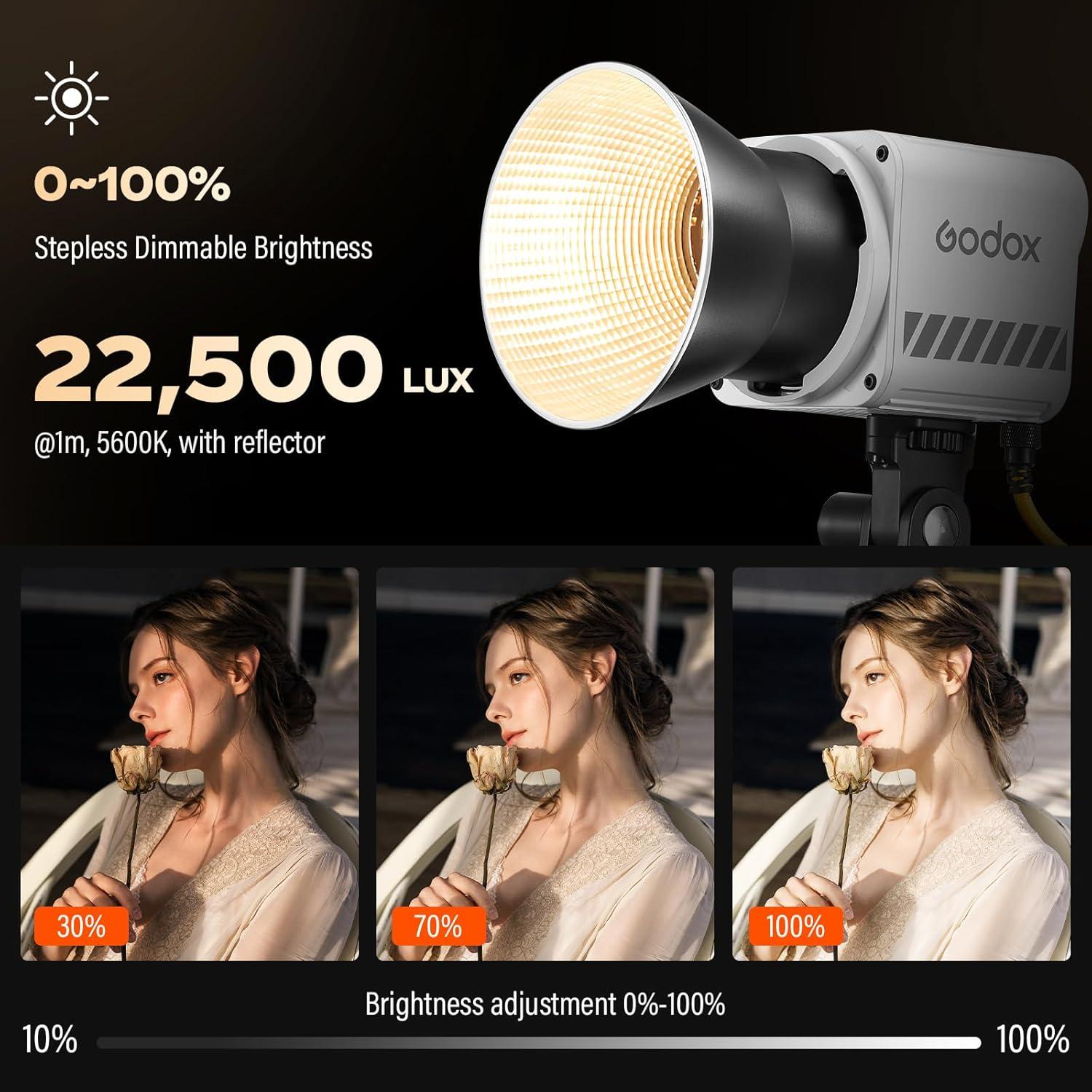 Godox ML60II Bi Luz LED Bi-Color 70W 2800-5600K 13000Lux