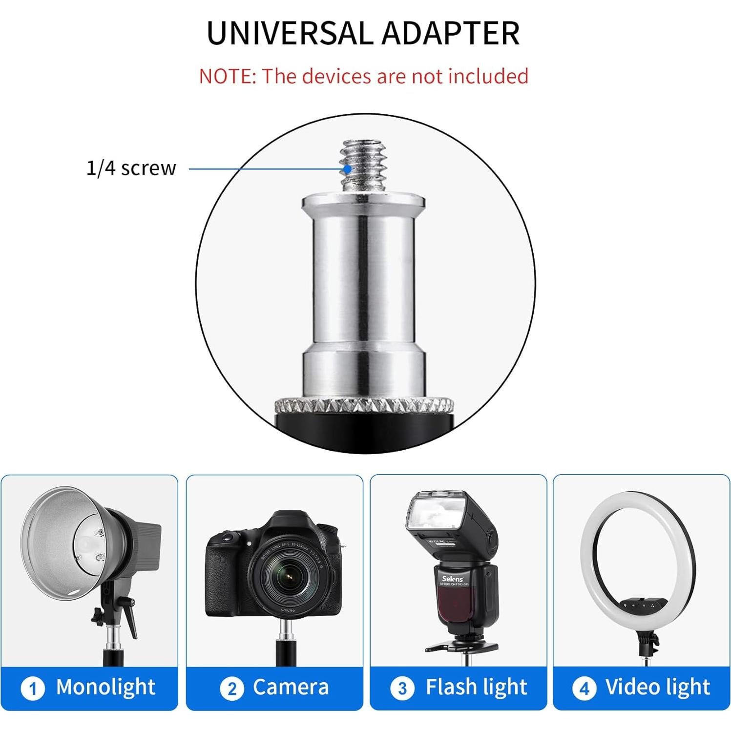 Soporte de Techo para Cámara Selens L-250D, Metal 0.65kg