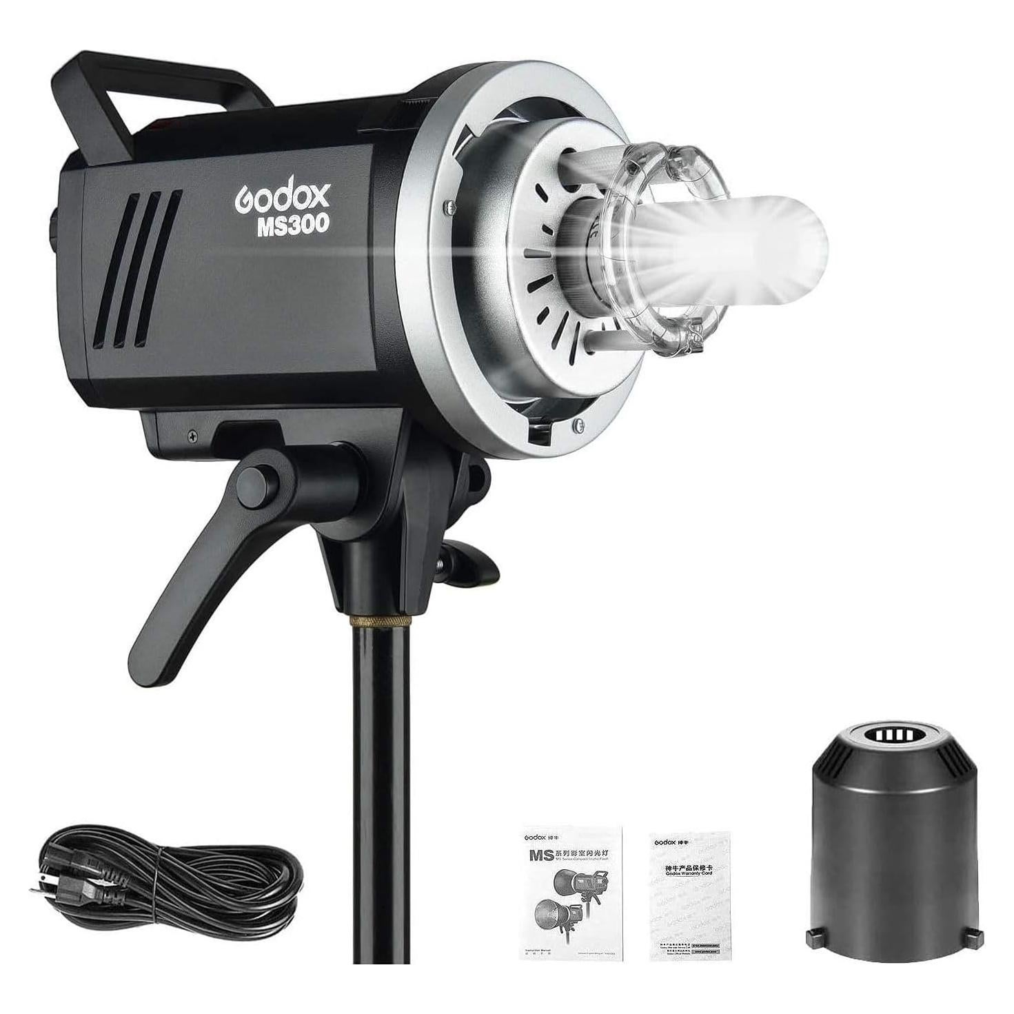 Flash Estudio Godox MS300 300Ws GN58 Inalámbrico 150W