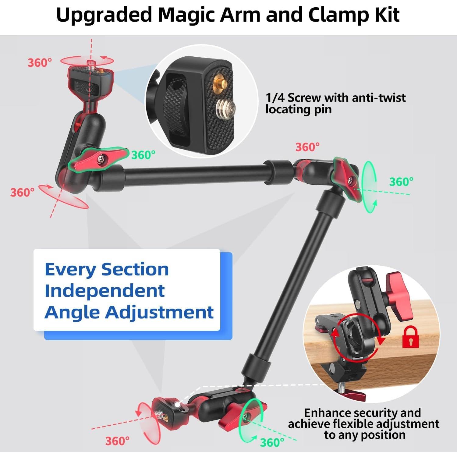 Brazo Mágico Hemmotop 55.88cm con Abrazadera Ajustable