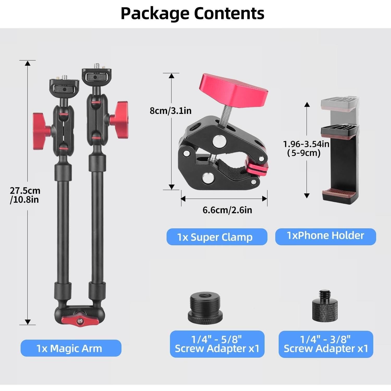 Brazo Mágico Hemmotop 55.88cm con Abrazadera Ajustable