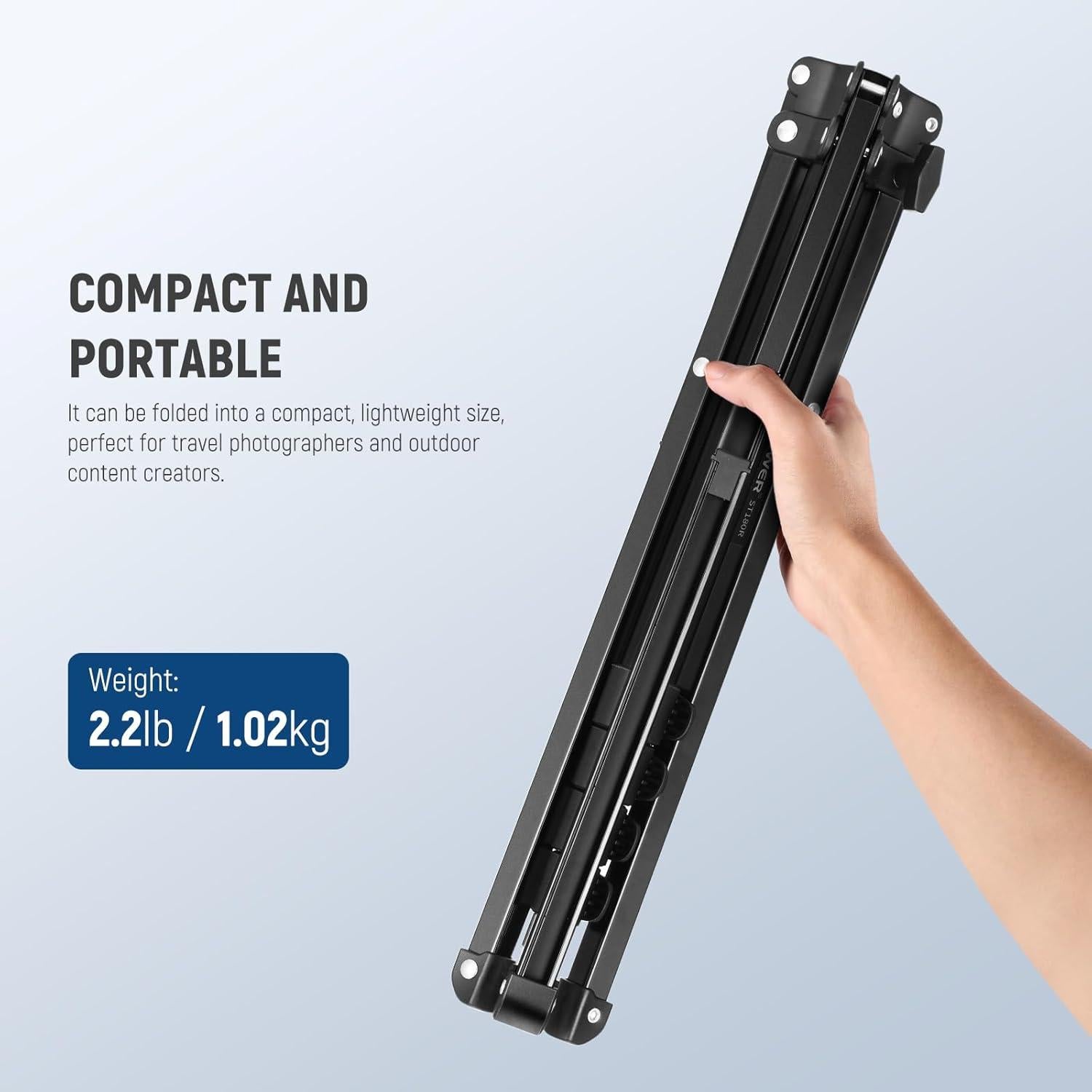 Soporte de Cámara NEEWER ST180R 180cm Plegable y Ajustable