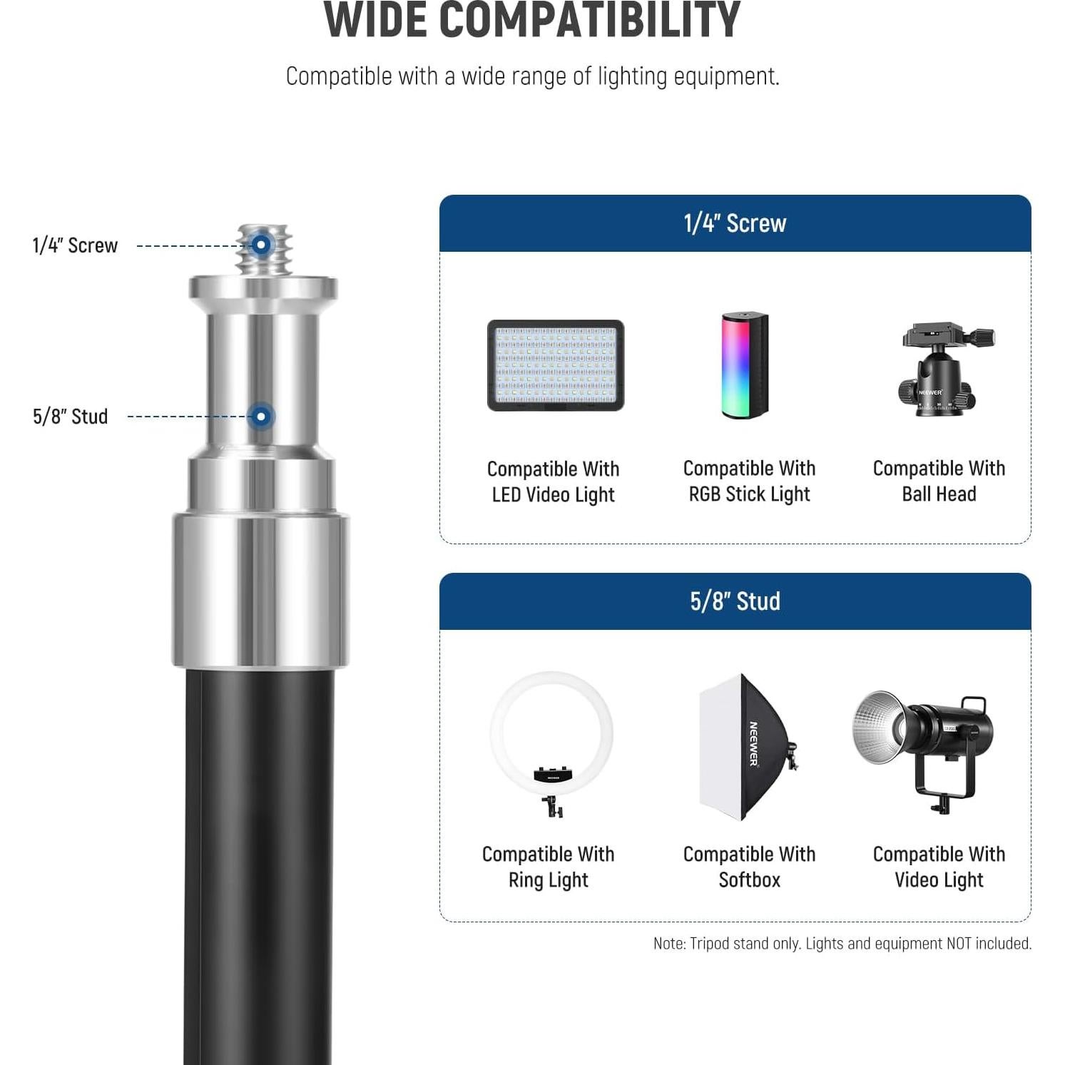 Soporte de Cámara NEEWER ST180R 180cm Plegable y Ajustable