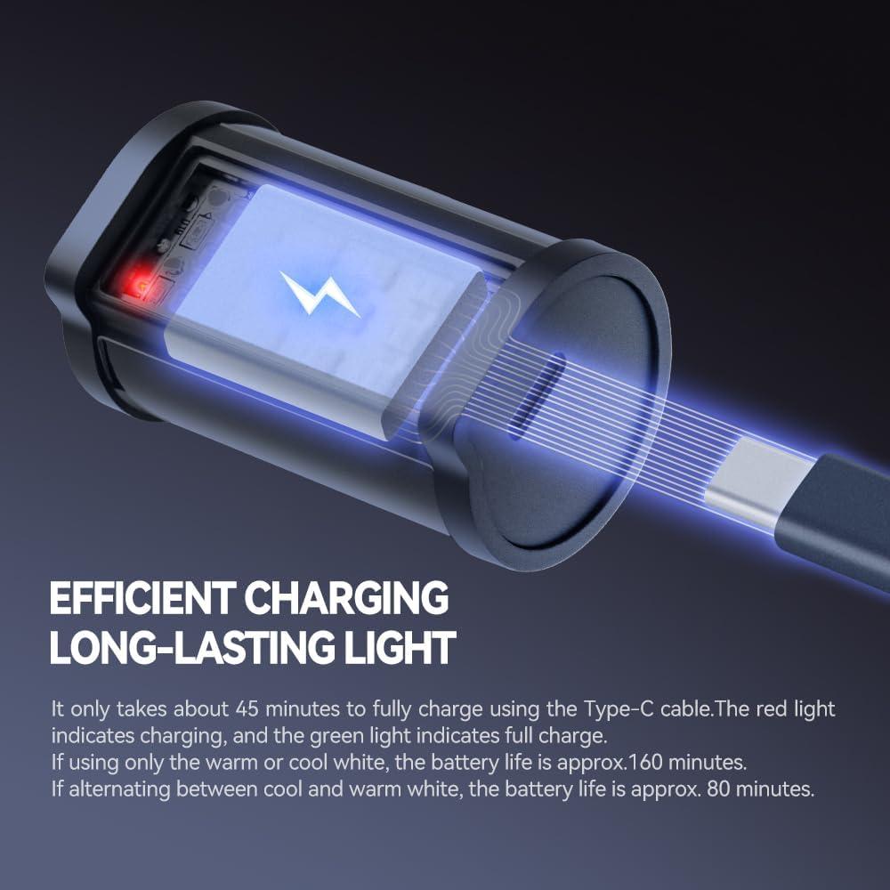 Luz LED Mini TTArtisan 3000K/4500K/6000K para Fotografía