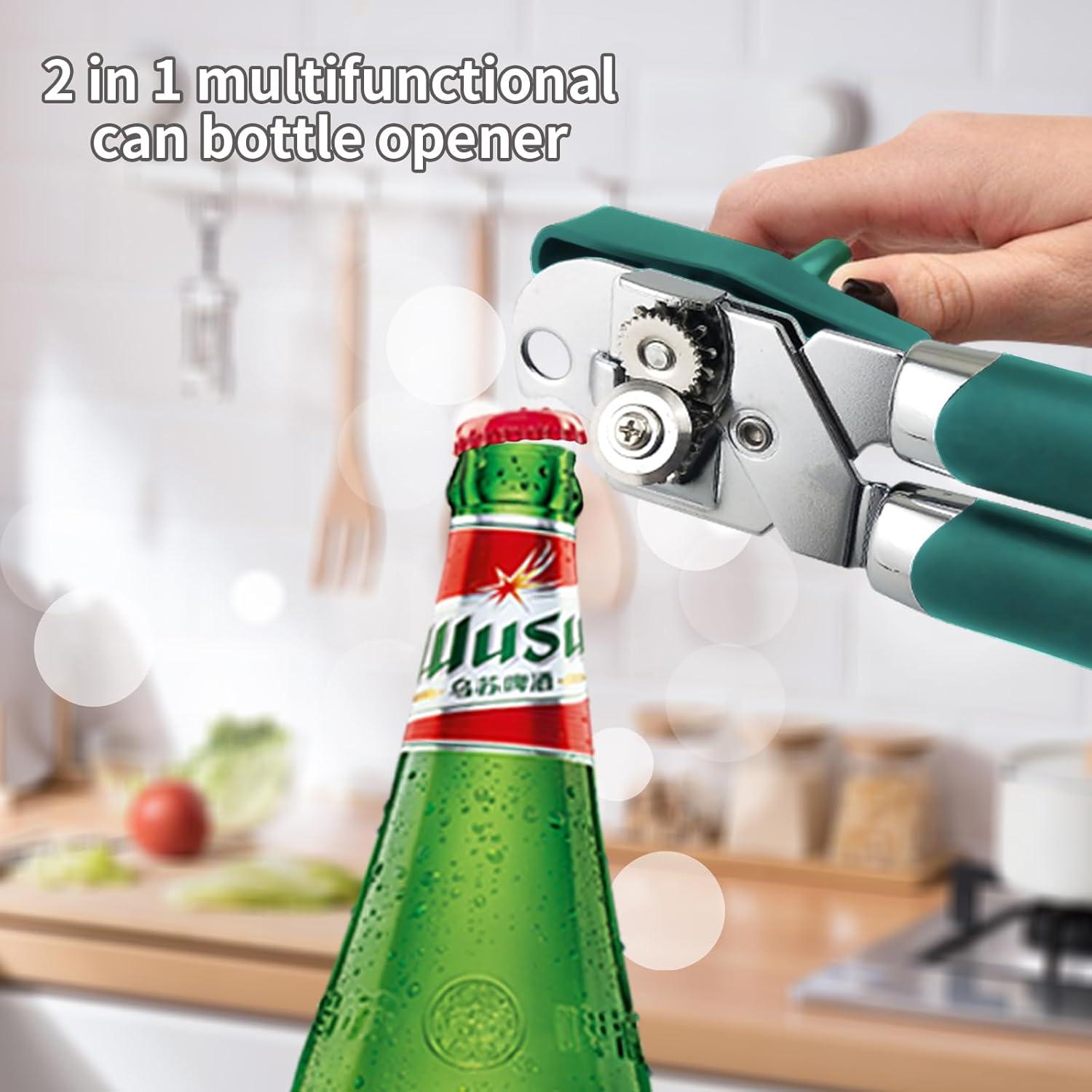 Abrelatas Manual Safring W1 Aqua Sky Acero Inoxidable 20cm