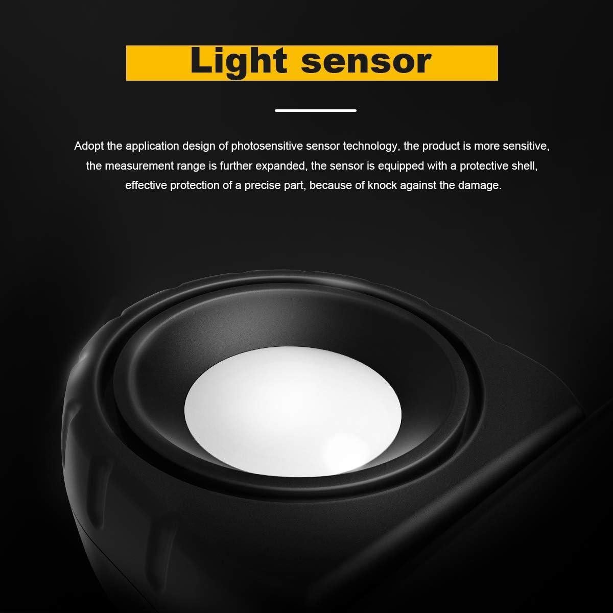 Medidor de Luz Digital AOPUTTRIVER AP-881E 0.01-300,000 Lux