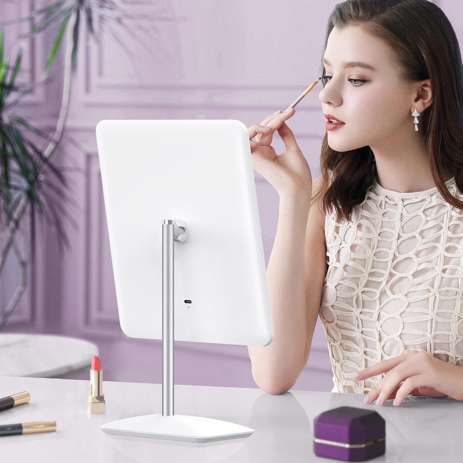 Espejo de Maquillaje COSMIRROR 2000mAh 10X Iluminado 360°