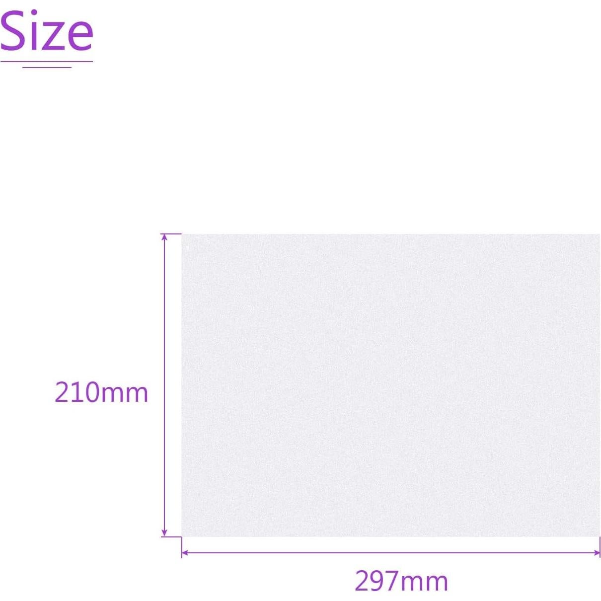 Filtro de Gel de Corrección DMiotech 10 Pcs PVC Mate 297x210mm