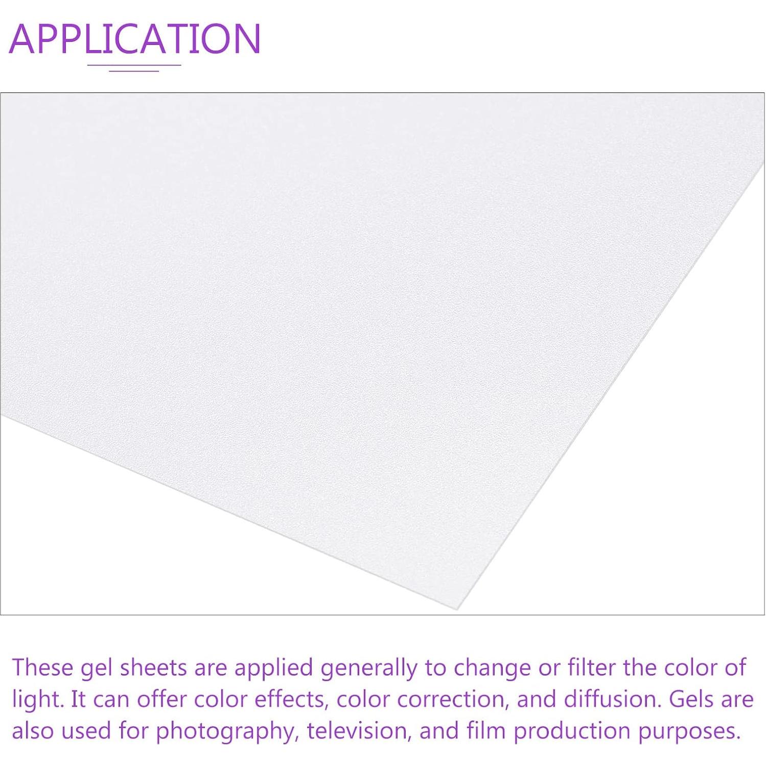 Filtro de Gel de Corrección DMiotech 10 Pcs PVC Mate 297x210mm