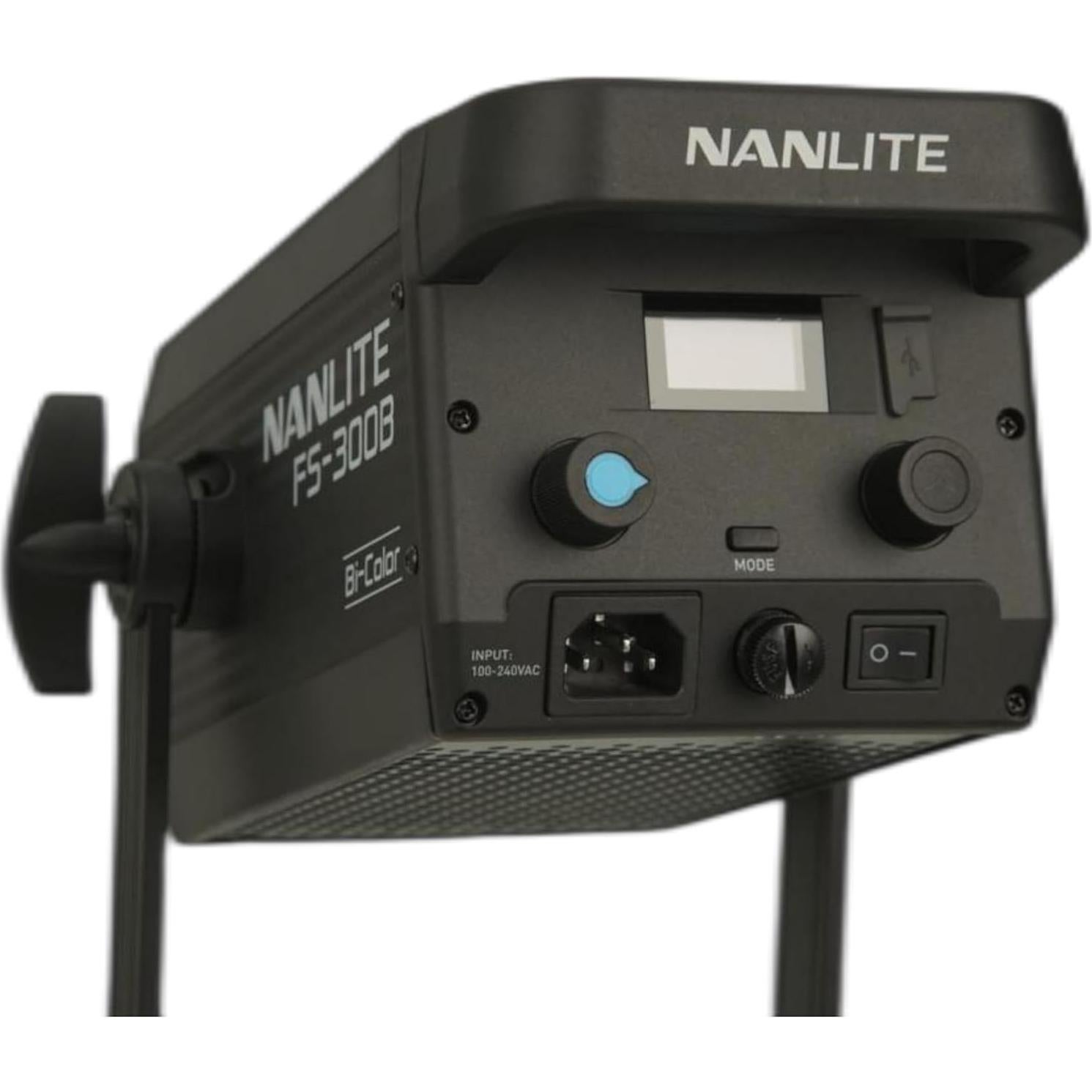 Nanlite FS-300B Bi-Color LED Photo and Light, 350W 2700K-6500K Bluetooth App Control 2.4G Control 12 Built-in Effects