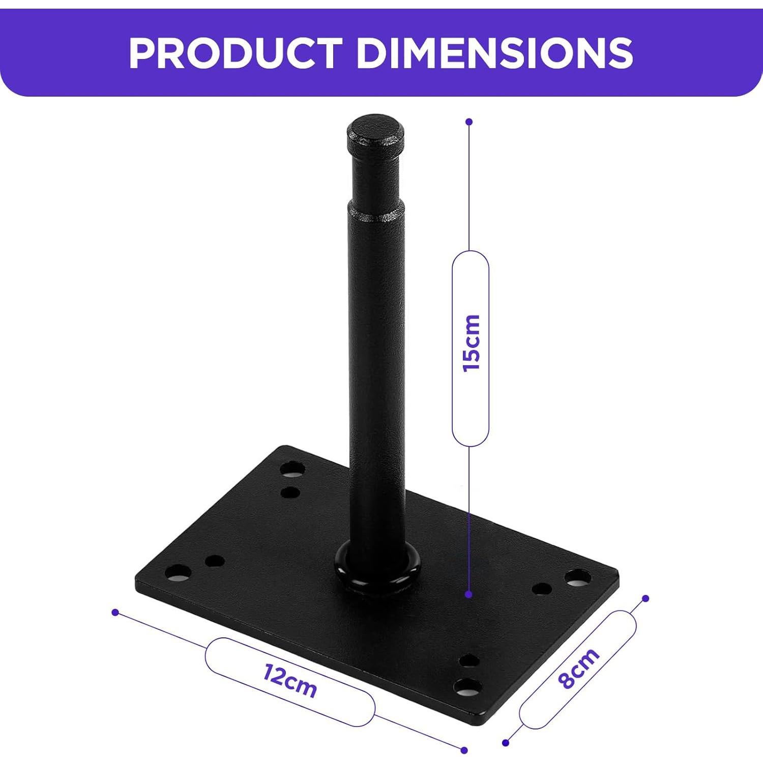 Placa de Montaje en Pared Hahawalker 15 cm para Accesorios de Estudio