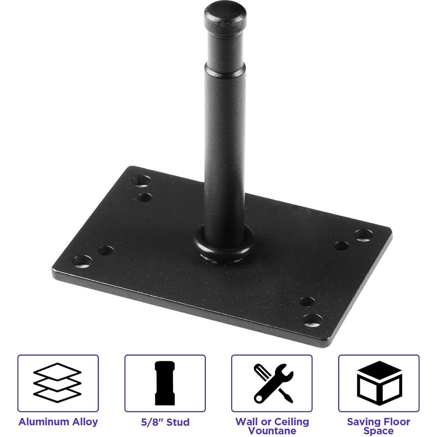 Placa de Montaje en Pared Hahawalker 15 cm para Accesorios de Estudio