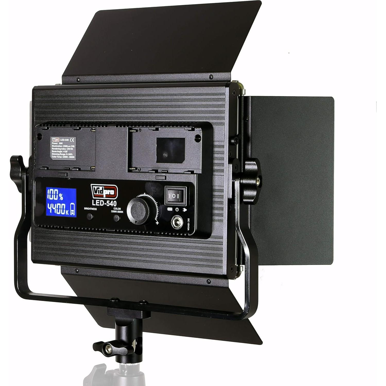 Kit de Iluminación LED Vidpro LED-540 Bi-Color 3200K-5600K