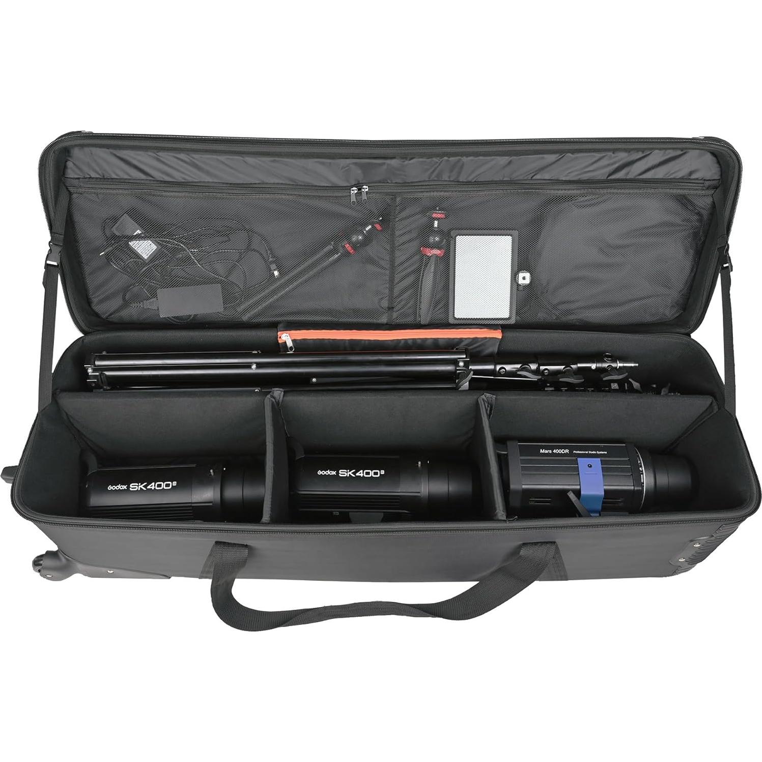 Funda Rodante MagicLine 120x38x33 cm para Equipos de Foto