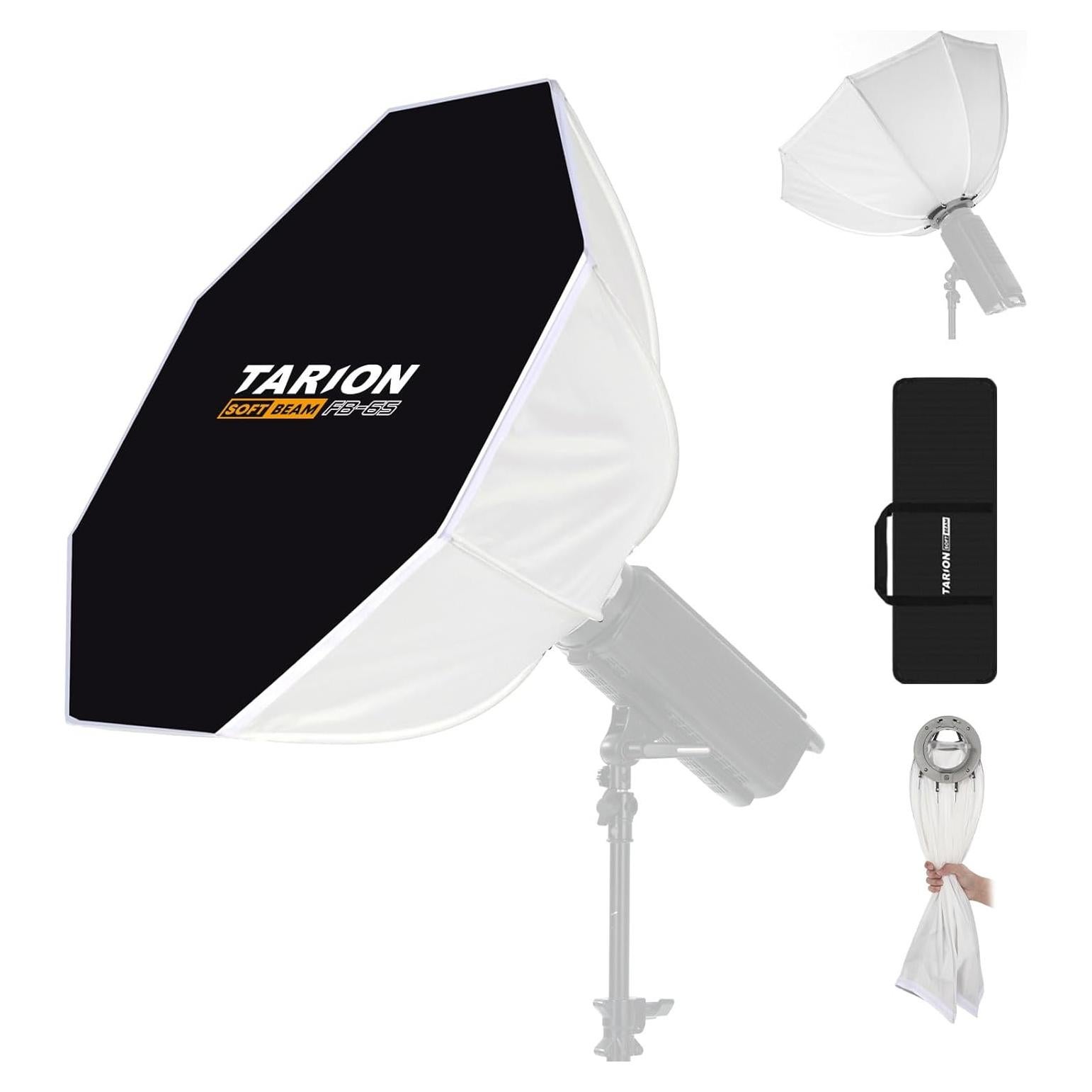Softbox Invertido TARION 65cm con Montura Bowens y Bolsa