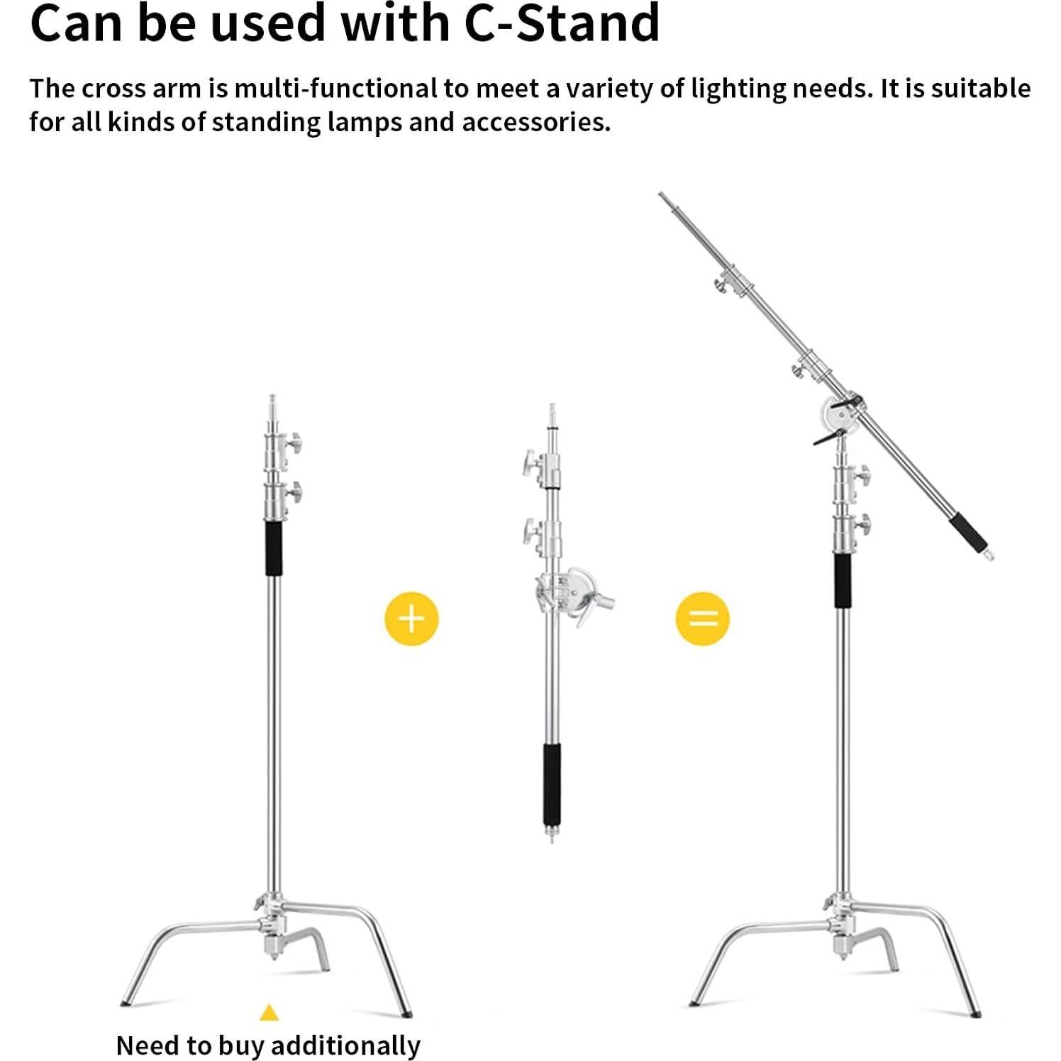 Brazo Extensible de Acero Inoxidable SUPON 1.1m a 2.5m Ajustable