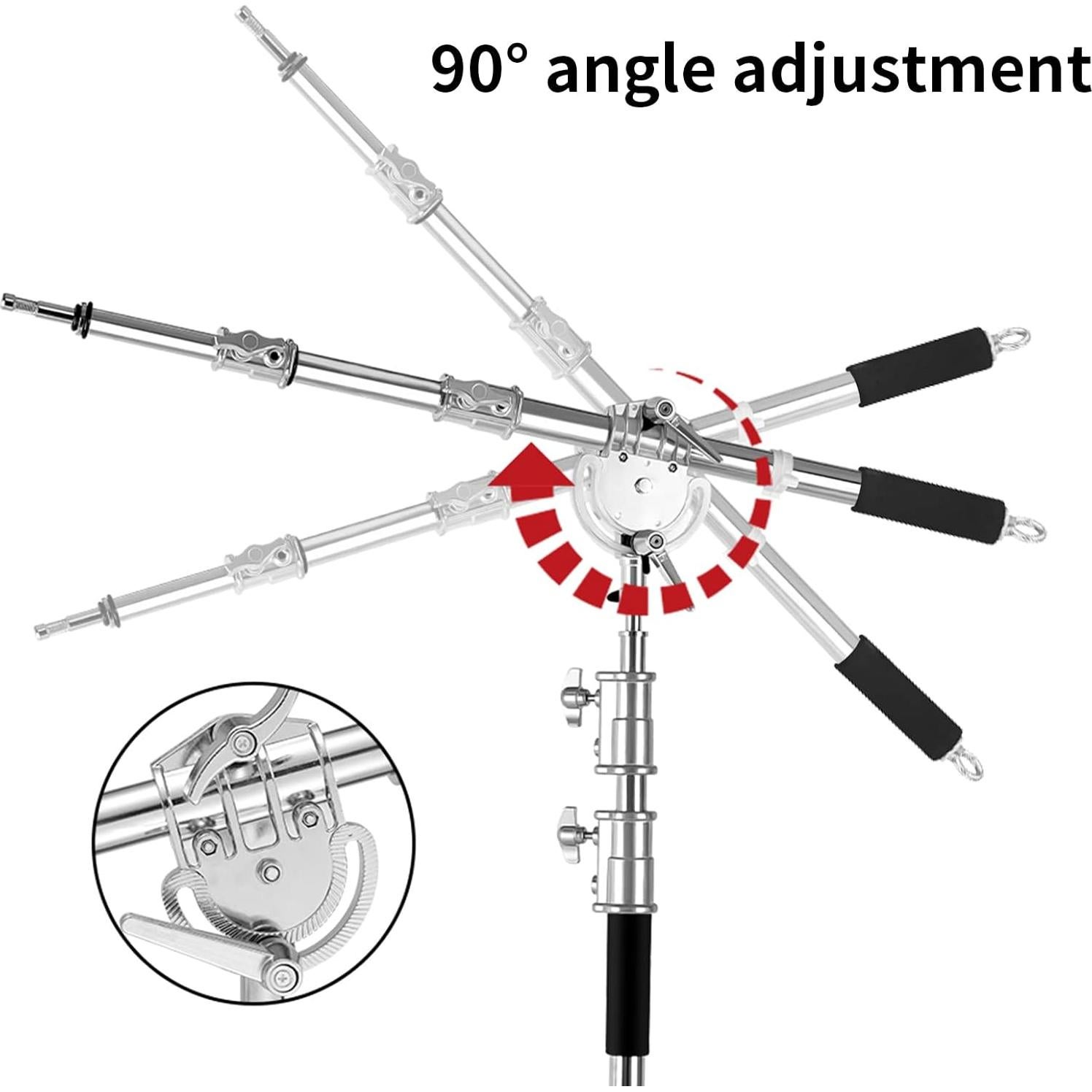 Brazo Extensible de Acero Inoxidable SUPON 1.1m a 2.5m Ajustable