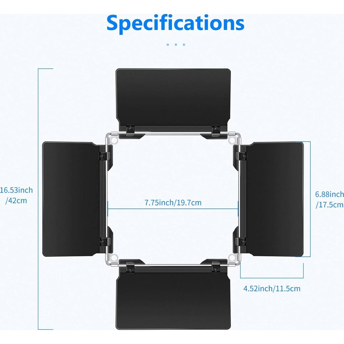 Puerta de Granero Neewer para Luz LED 480 - 11.5x17.5 cm