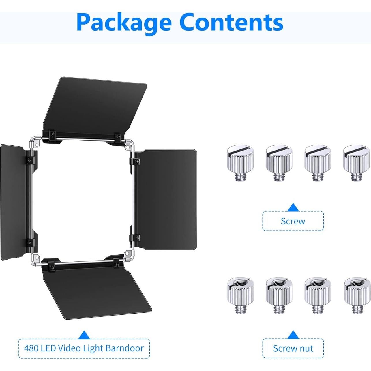 Puerta de Granero Neewer para Luz LED 480 - 11.5x17.5 cm
