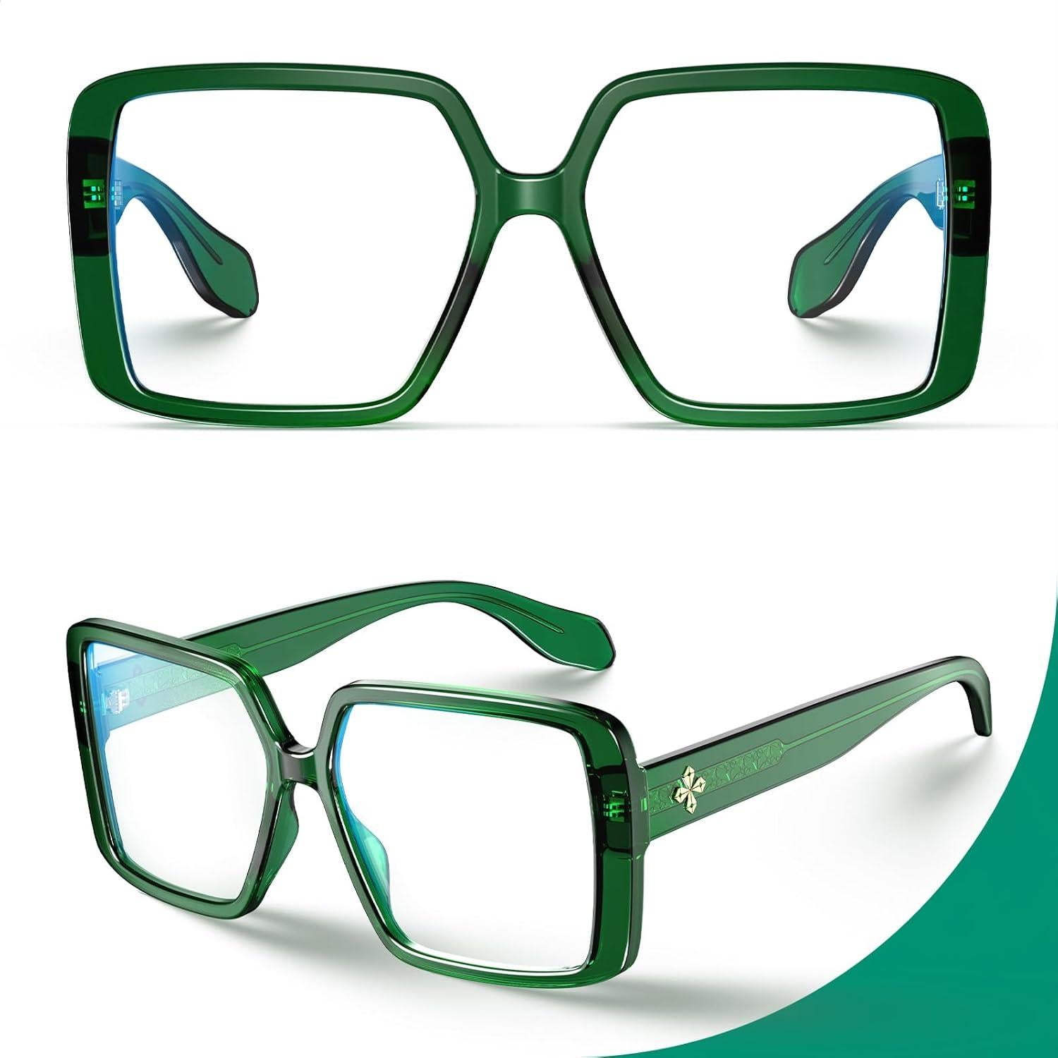 Gafas Progresivas VISOONE Verde Albahaca 2.5x Anti Luz Azul