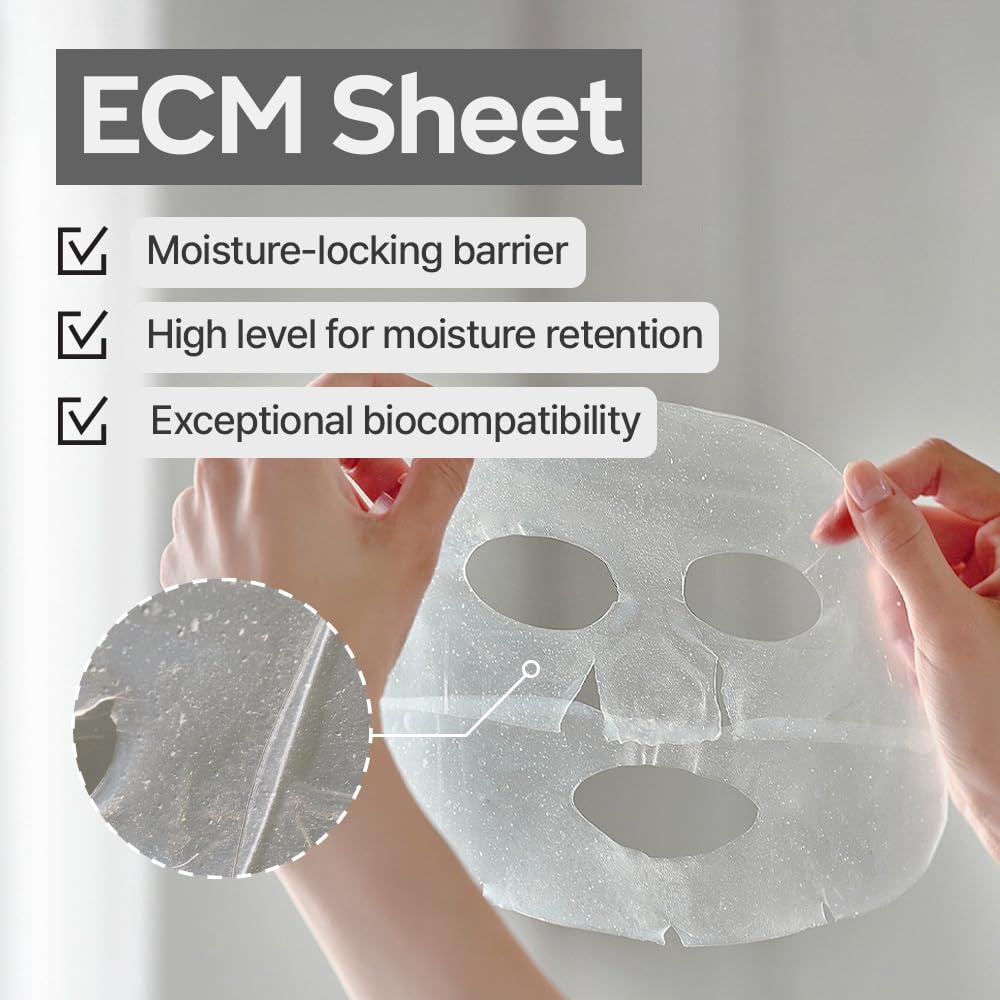 Mascarilla Facial DERM·ALL MATRIX 4 Hojas Hidratante y Exfoliante