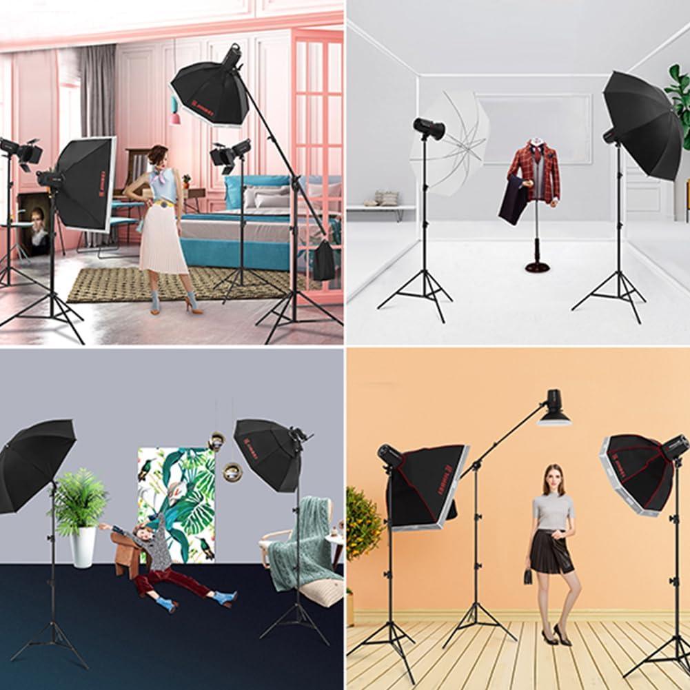 Soporte de Luz JINBEI 200cm Plegable Metal 4Kg Capacidad