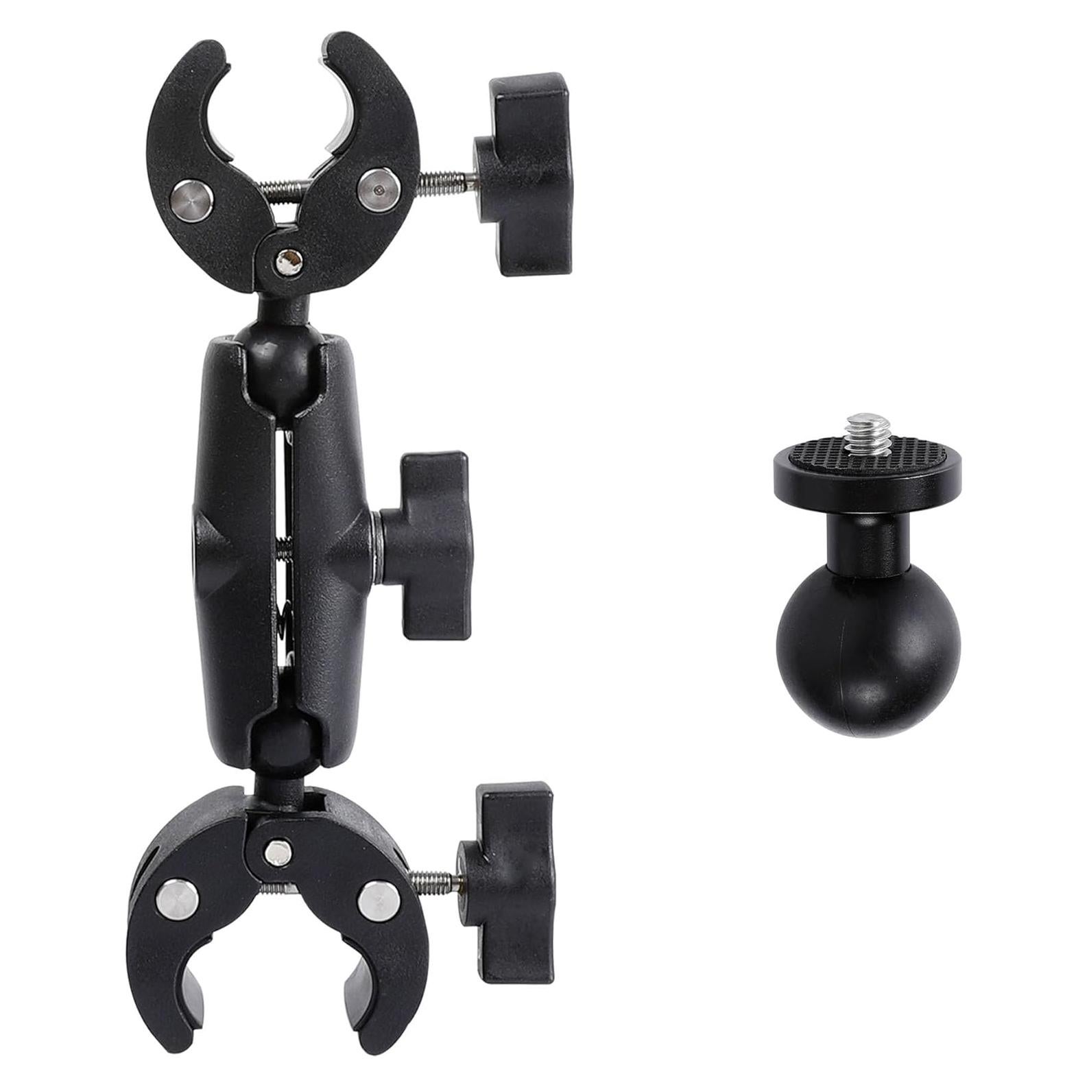 Soporte Doble Abrazadera PellKing para Monitor y Luz Estudio