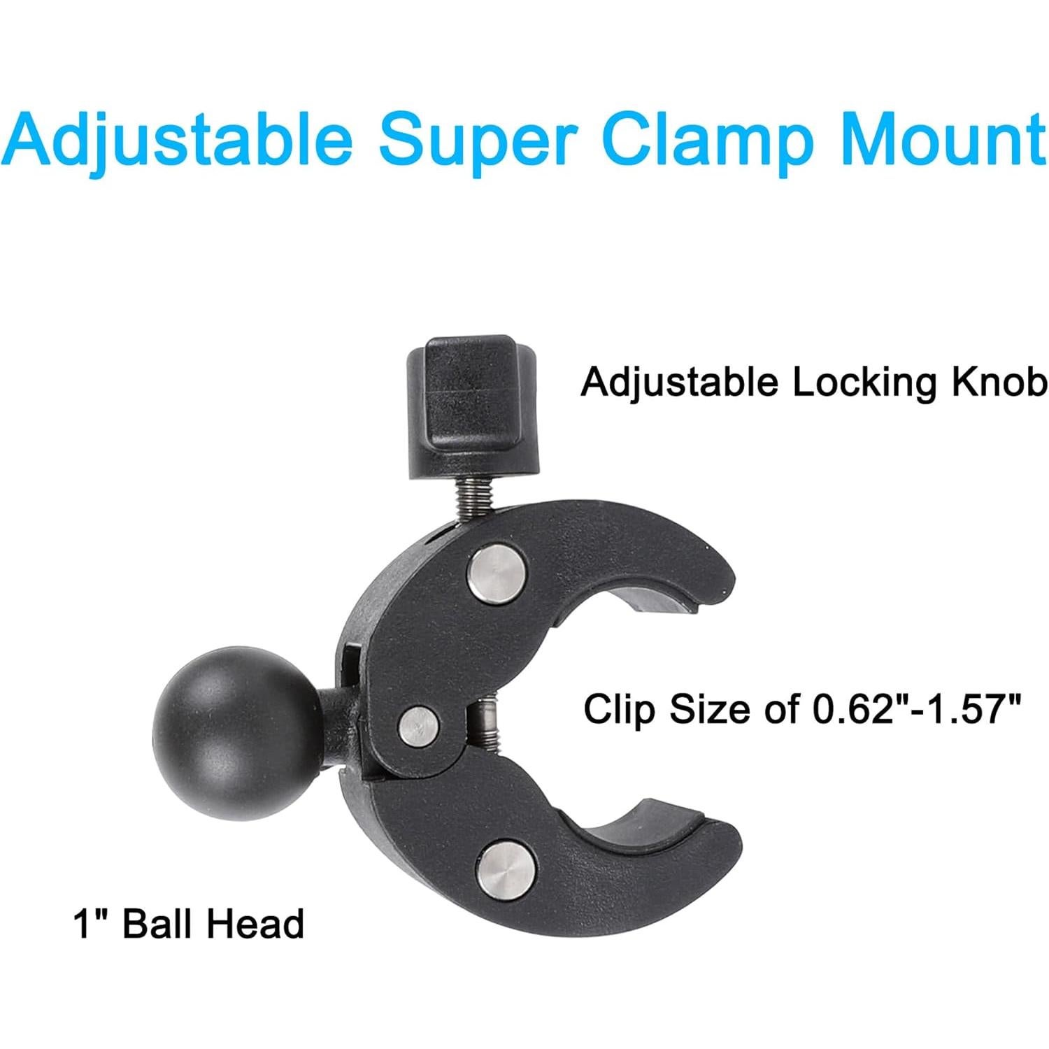 Soporte Doble Abrazadera PellKing para Monitor y Luz Estudio