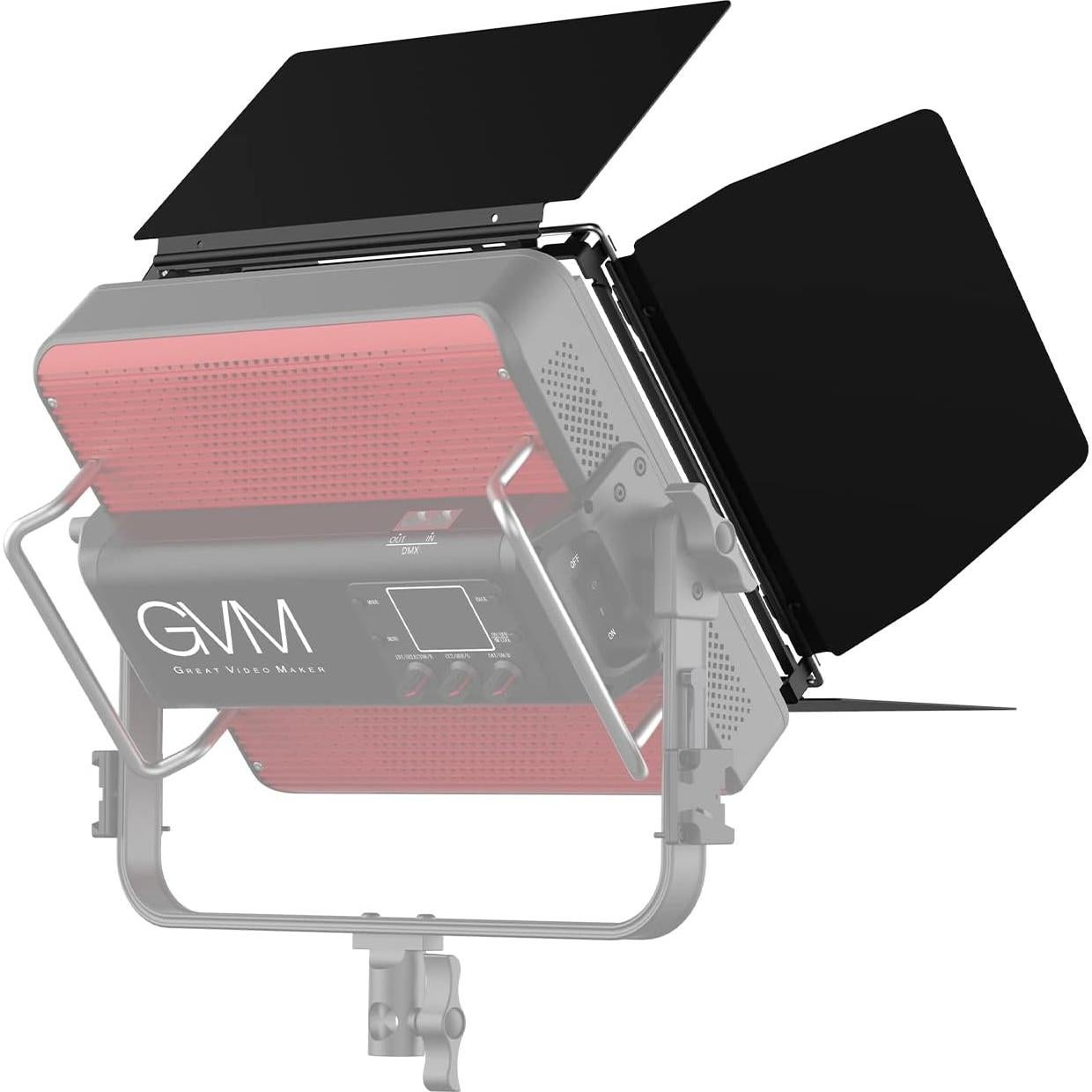 Puerta de Granero Plegable GVM para Luz YU150R - Aluminio y Terciopelo