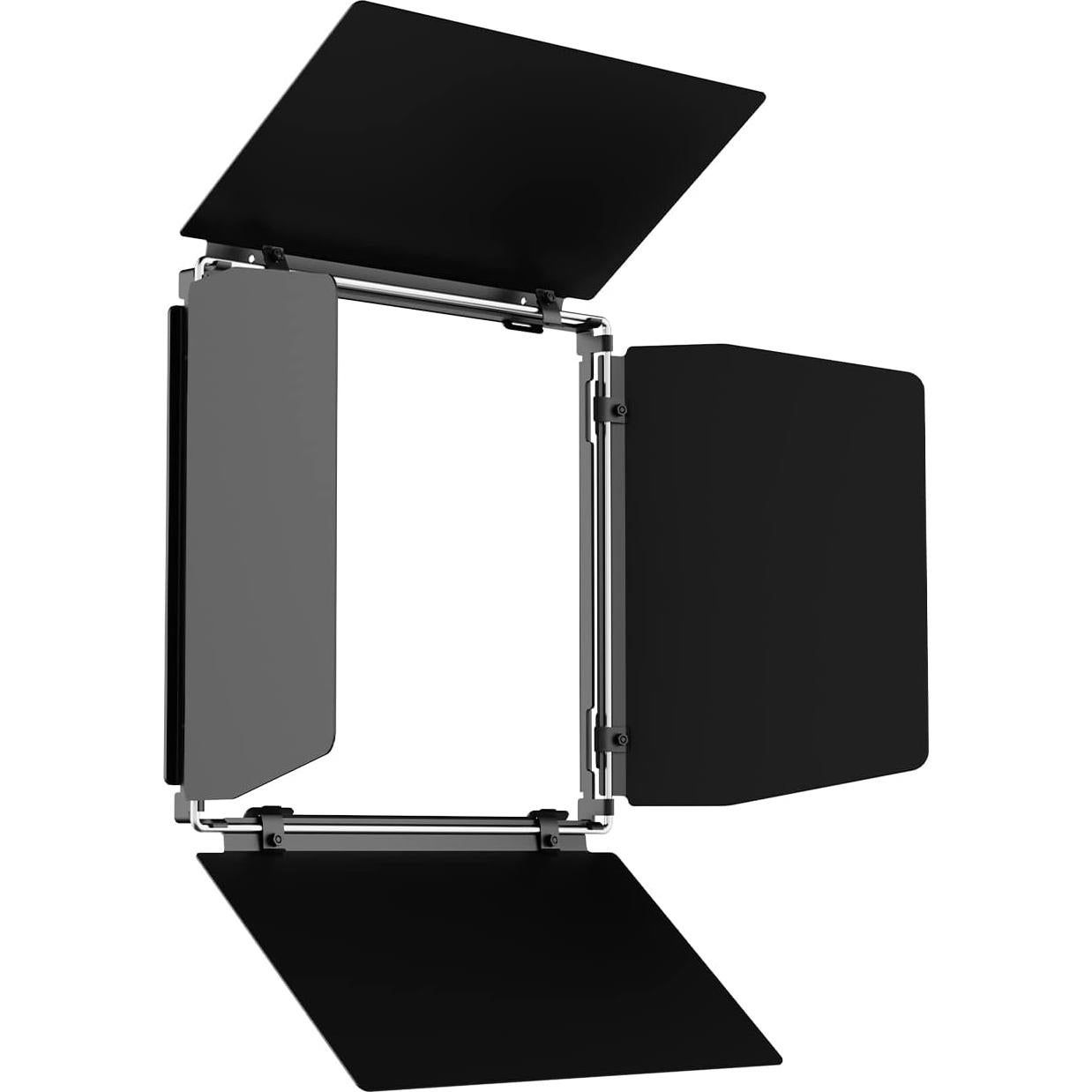 Puerta de Granero Plegable GVM para Luz YU150R - Aluminio y Terciopelo