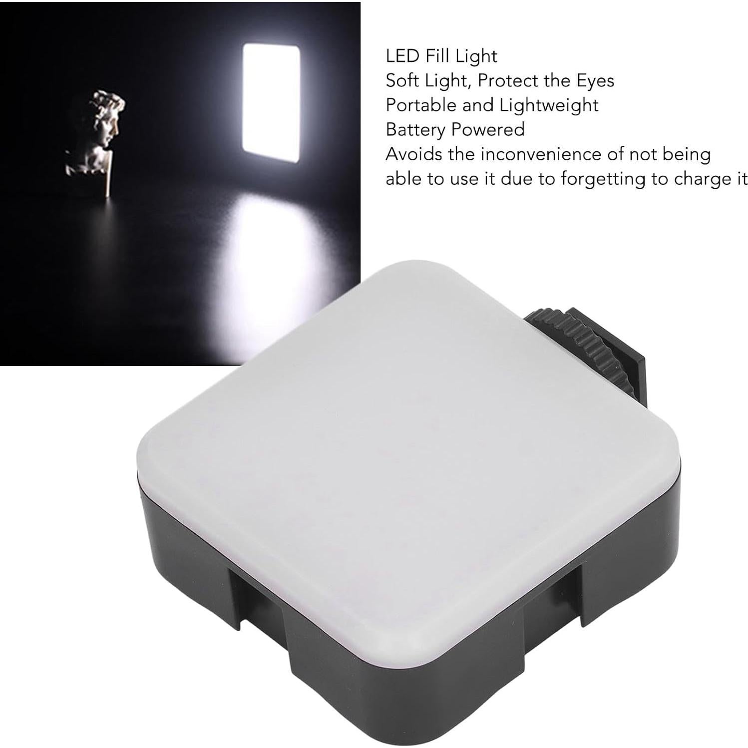 Luz LED de Relleno para Cámara Yoidesu 49 Perlas 800LM