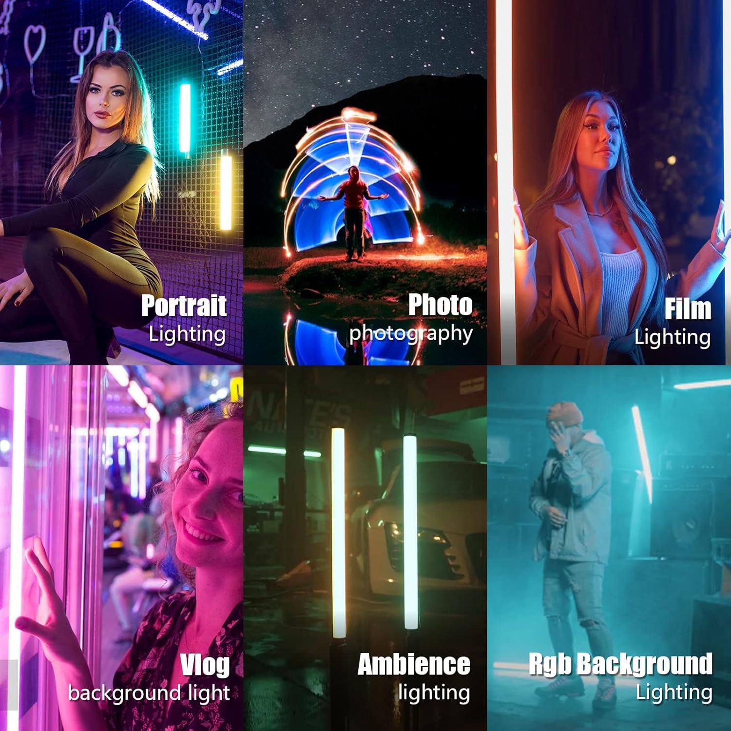 Tubo de Luz LED RGB Mettlelite TLX2 0.61m Control APP