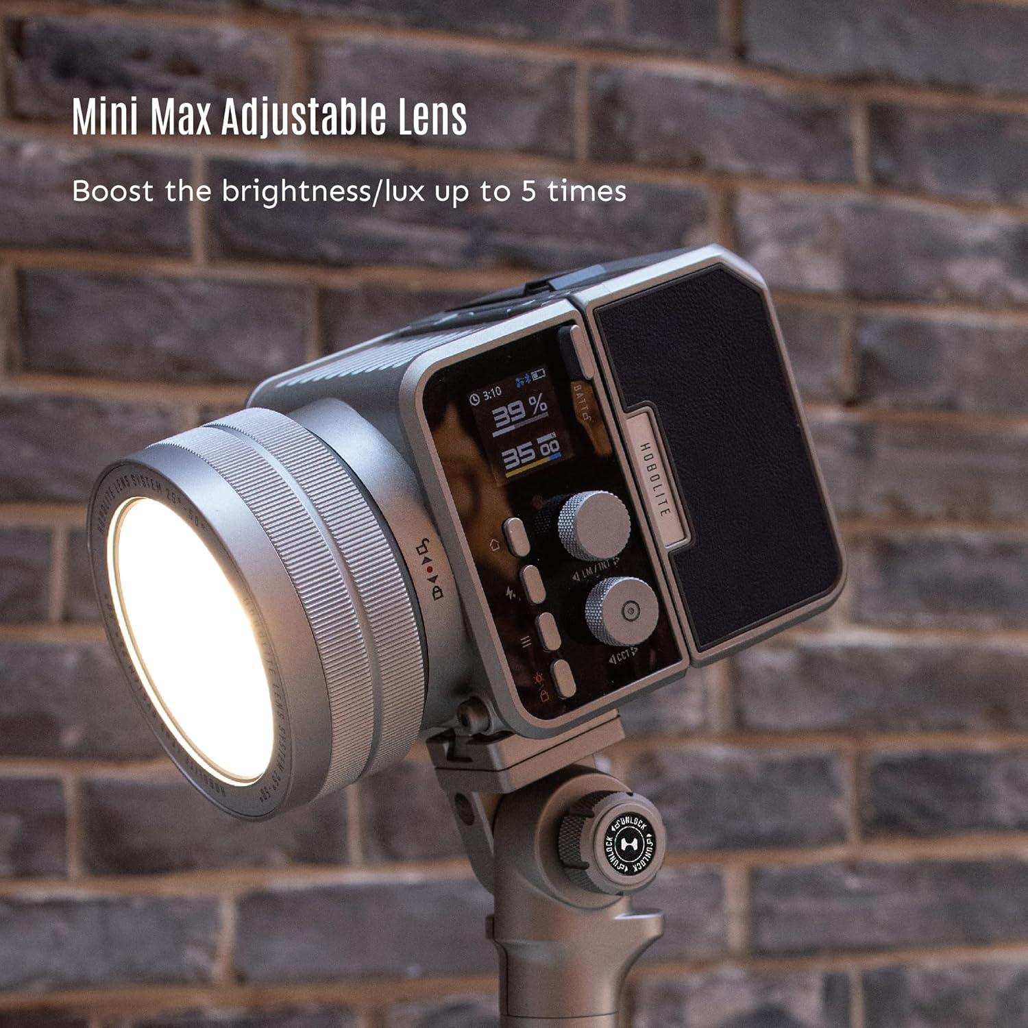 Kit de Viaje Mini Max Hobolite 40W LED Bi-Color 2700K-6500K