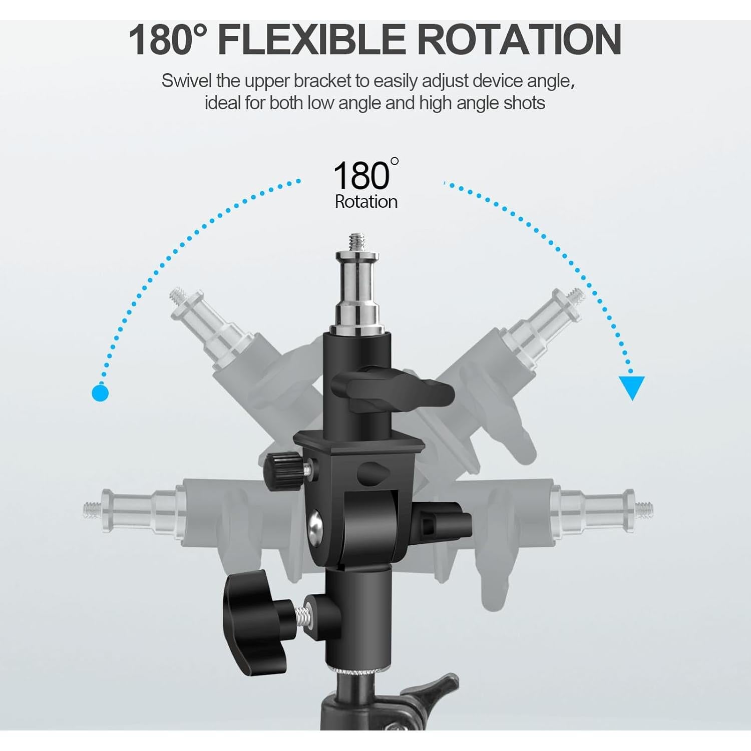 Soporte de Luz de Acero Inoxidable Wellmaking 280cm Ajustable