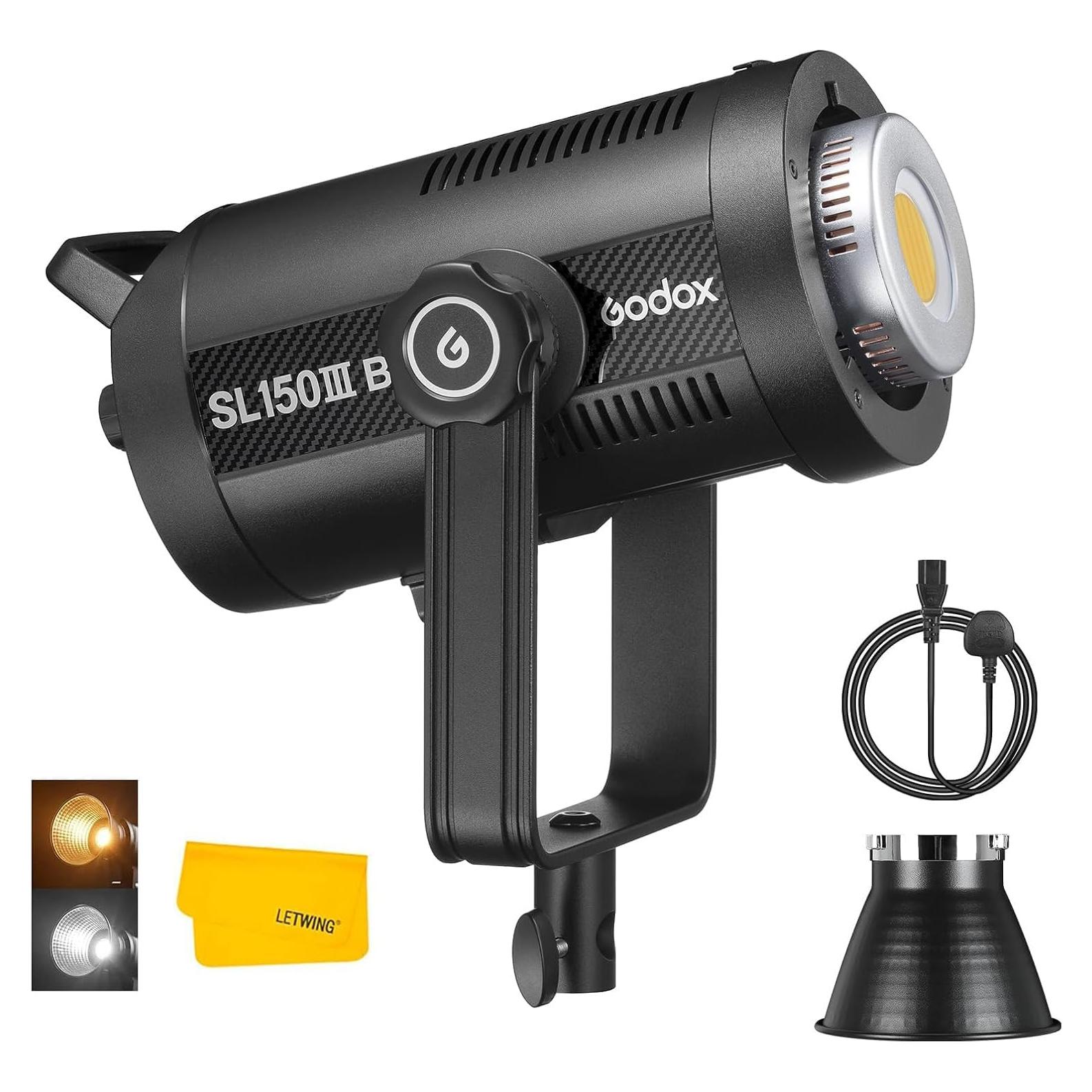 Godox SL150IIIBi Luz LED Bi-Color 160W 2800-6500K CRI 96+