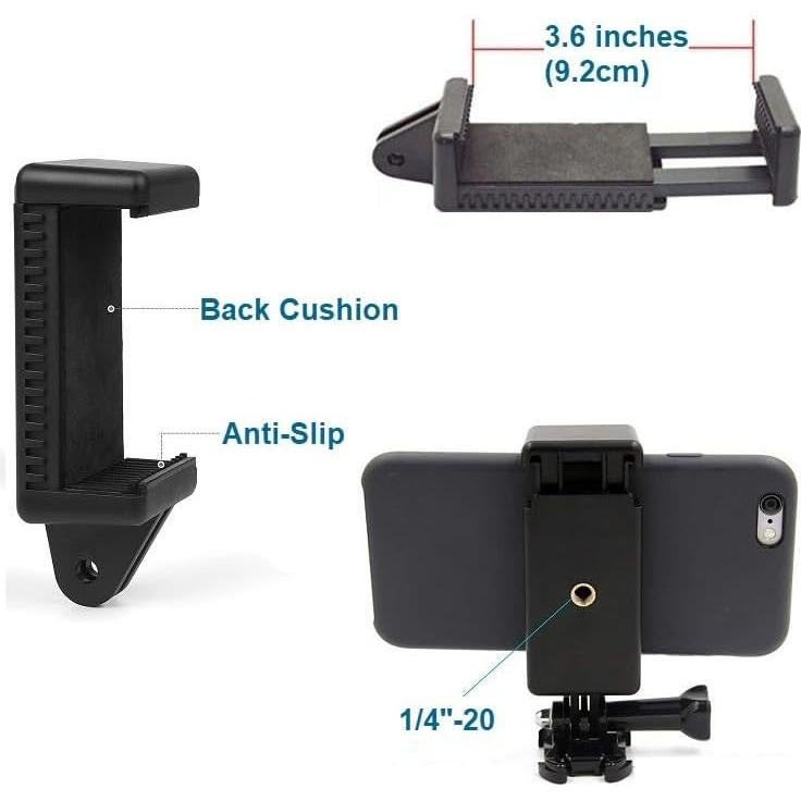 Anillo de Luz LED 20 cm Acetaken con Soporte Universal para Teléfono