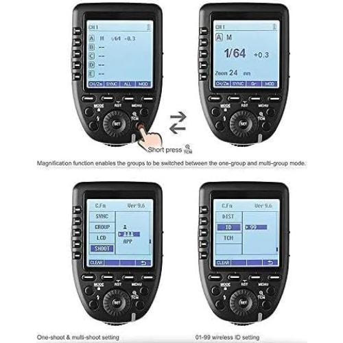 Disparador Inalámbrico TTL Godox Xpro-N 1/8000s HSS
