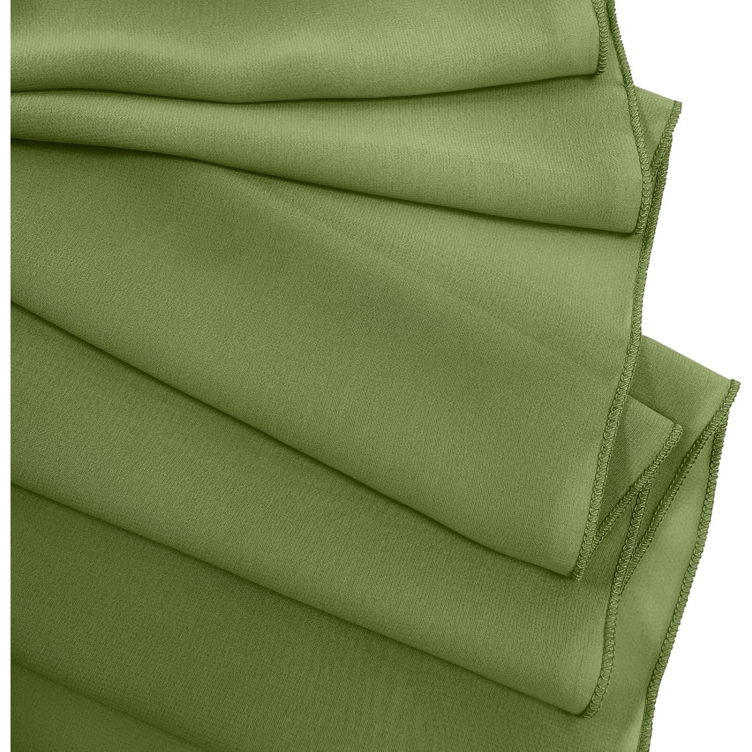 Cortinas de gasa transparente EHLDekol 2 paneles 1.52m x 3.05m