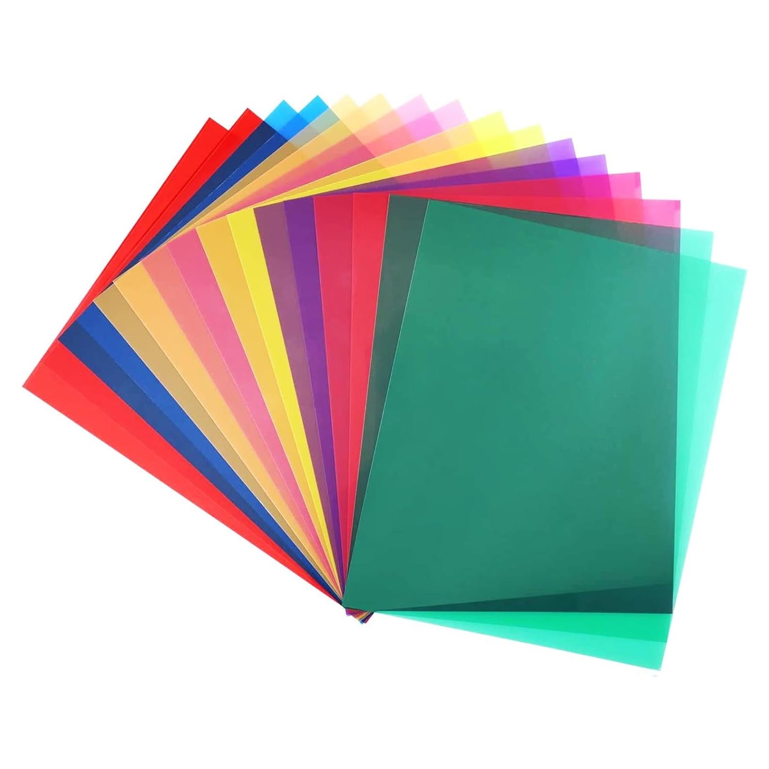 Paquete de 16 Geles de Corrección de Color A4 AZH Tech