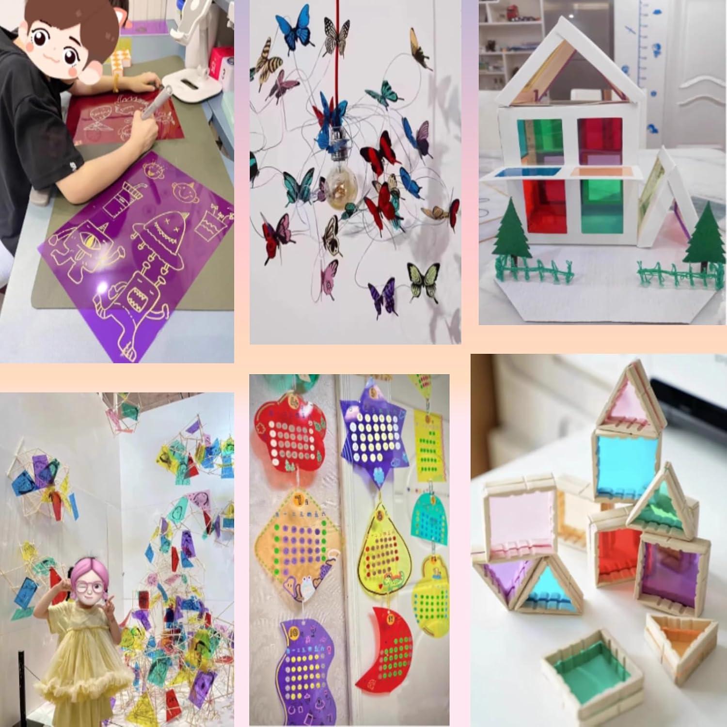 Paquete de 16 Geles de Corrección de Color A4 AZH Tech